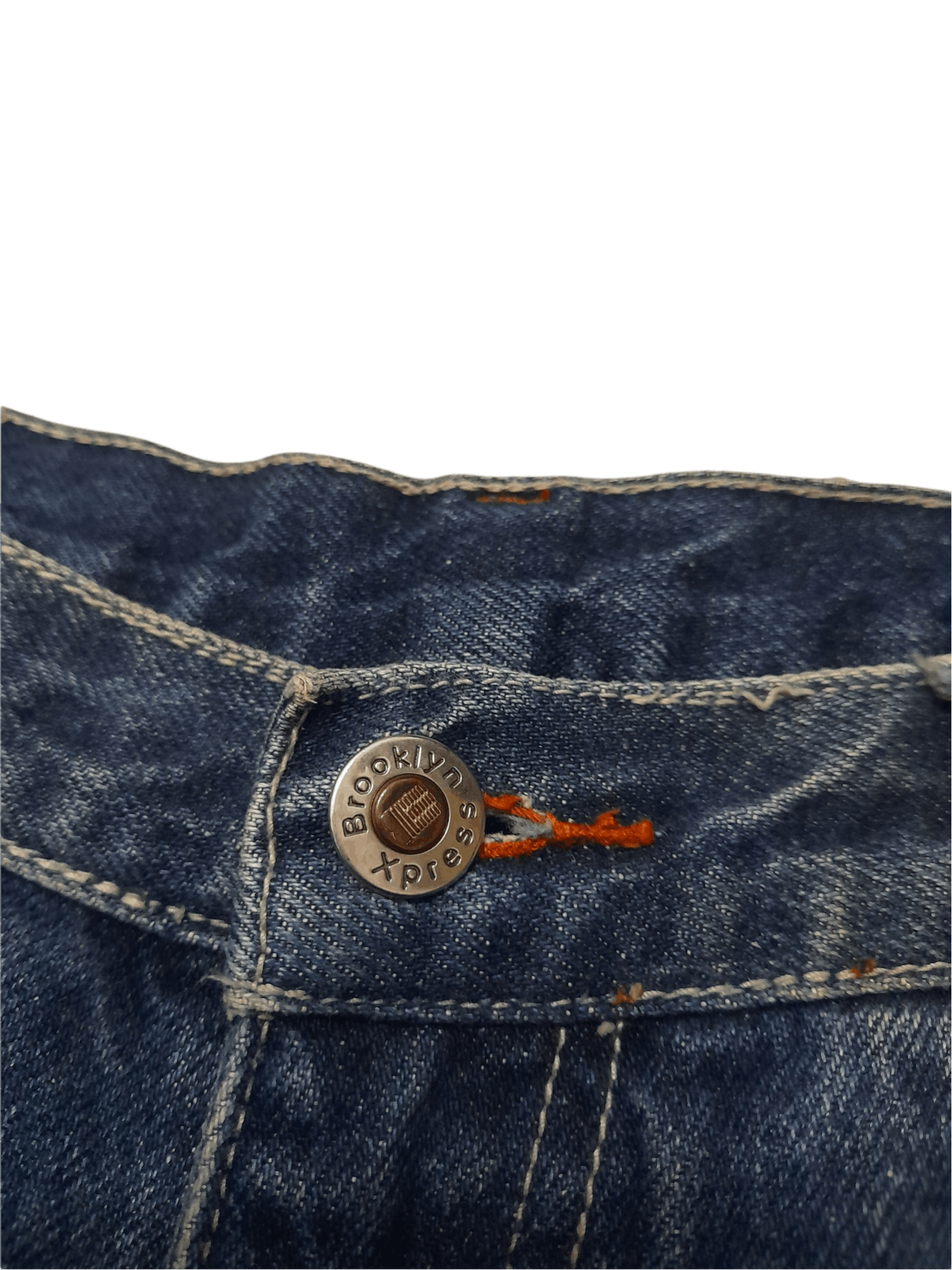 Brooklyn Xpress Brooklyn Xpress Baggy Denim Distressed (D801) w35 Size US 35 - 5 Thumbnail