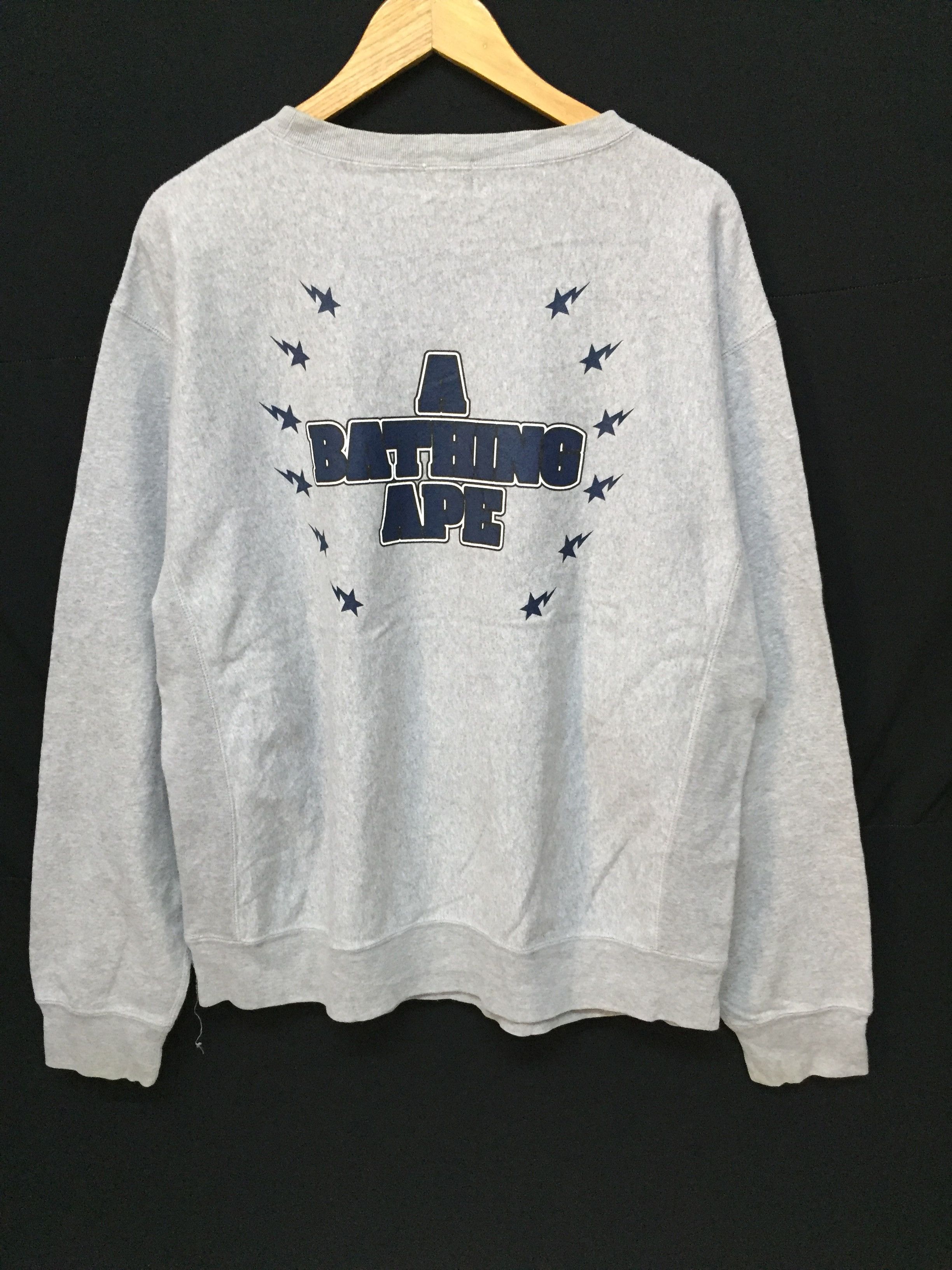 Bape Kiss Logo Crewneck (2005) Size US L / EU 52-54 / 3 - 5 Thumbnail