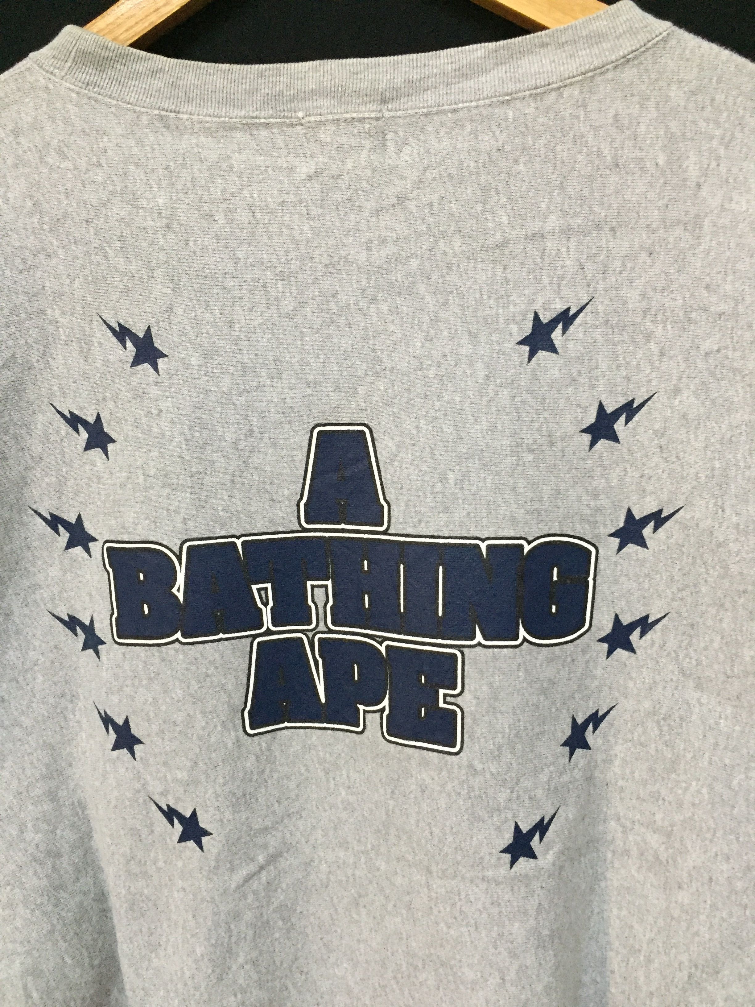 Bape Kiss Logo Crewneck (2005) Size US L / EU 52-54 / 3 - 6 Thumbnail