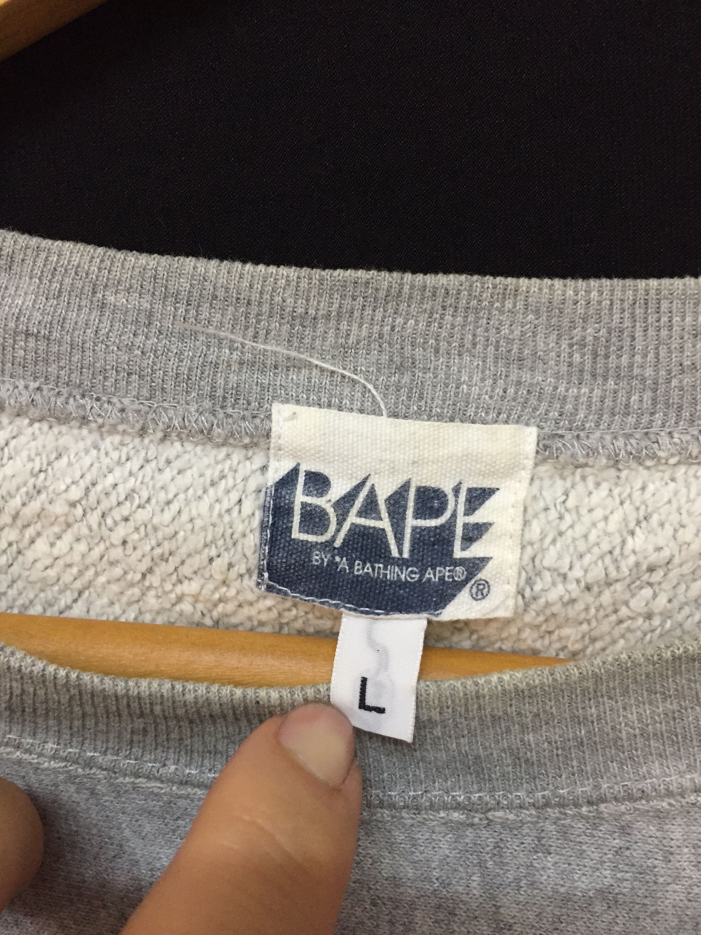 Bape Kiss Logo Crewneck (2005) Size US L / EU 52-54 / 3 - 9 Thumbnail