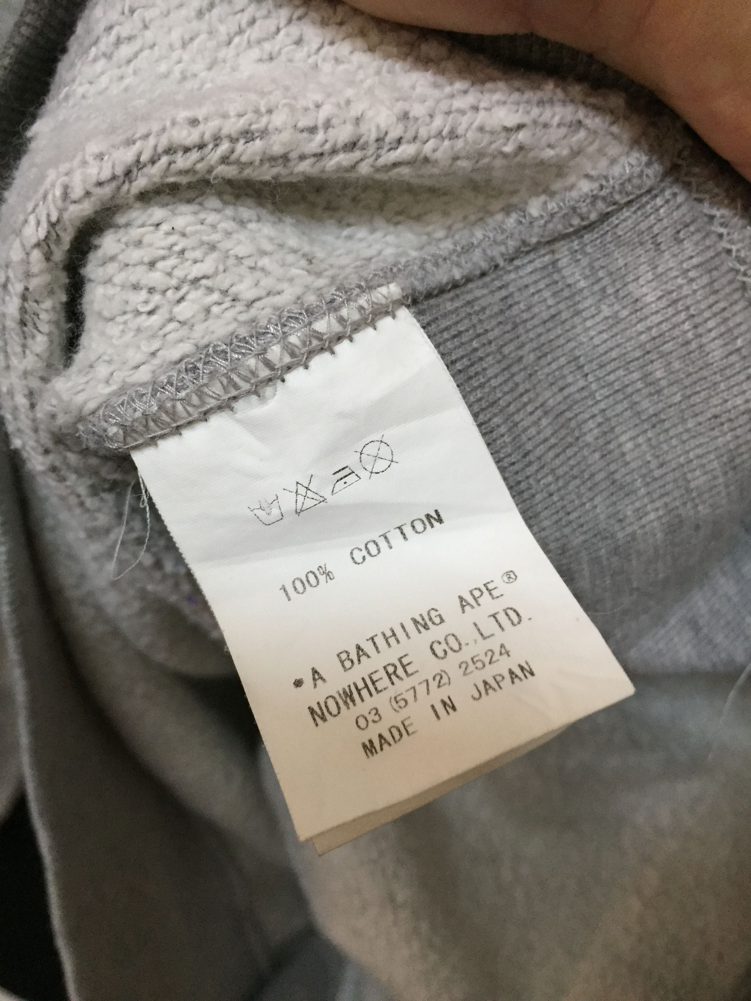 Bape Kiss Logo Crewneck (2005) Size US L / EU 52-54 / 3 - 12 Thumbnail