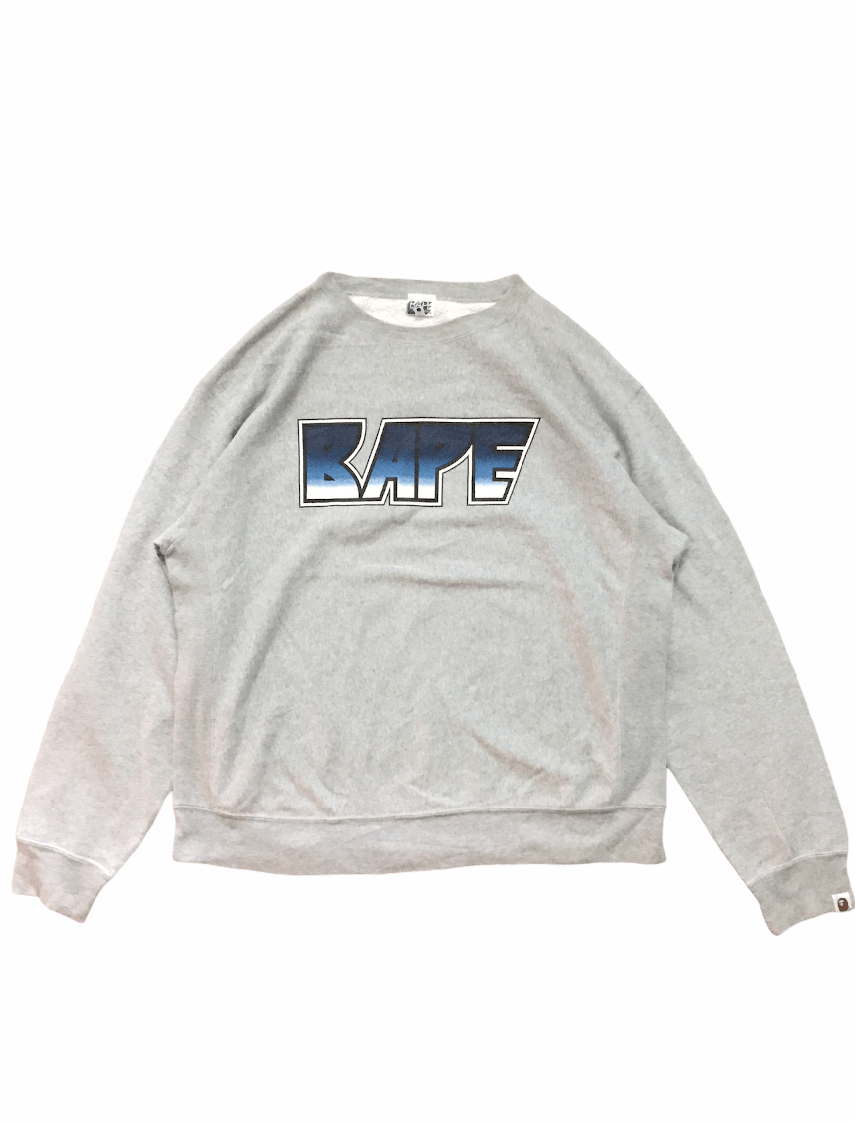 Bape Kiss Logo Crewneck (2005) Size US L / EU 52-54 / 3 - 1 Thumbnail