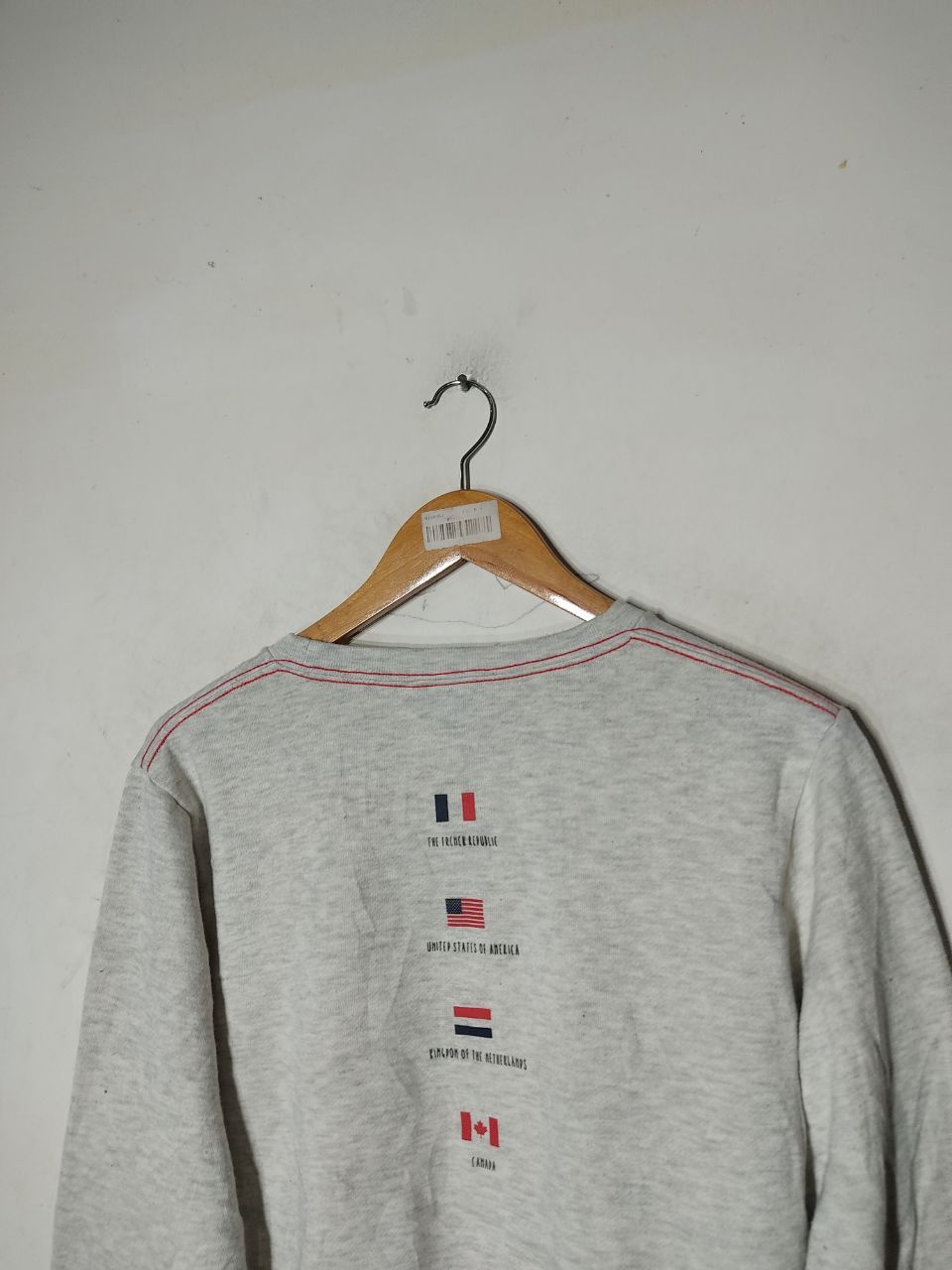 Japanese Brand × Vintage DESIGN STUDIO NEW EFFECT MULTIFLAG SWEATSHIRT Size US M / EU 48-50 / 2 - 6 Thumbnail