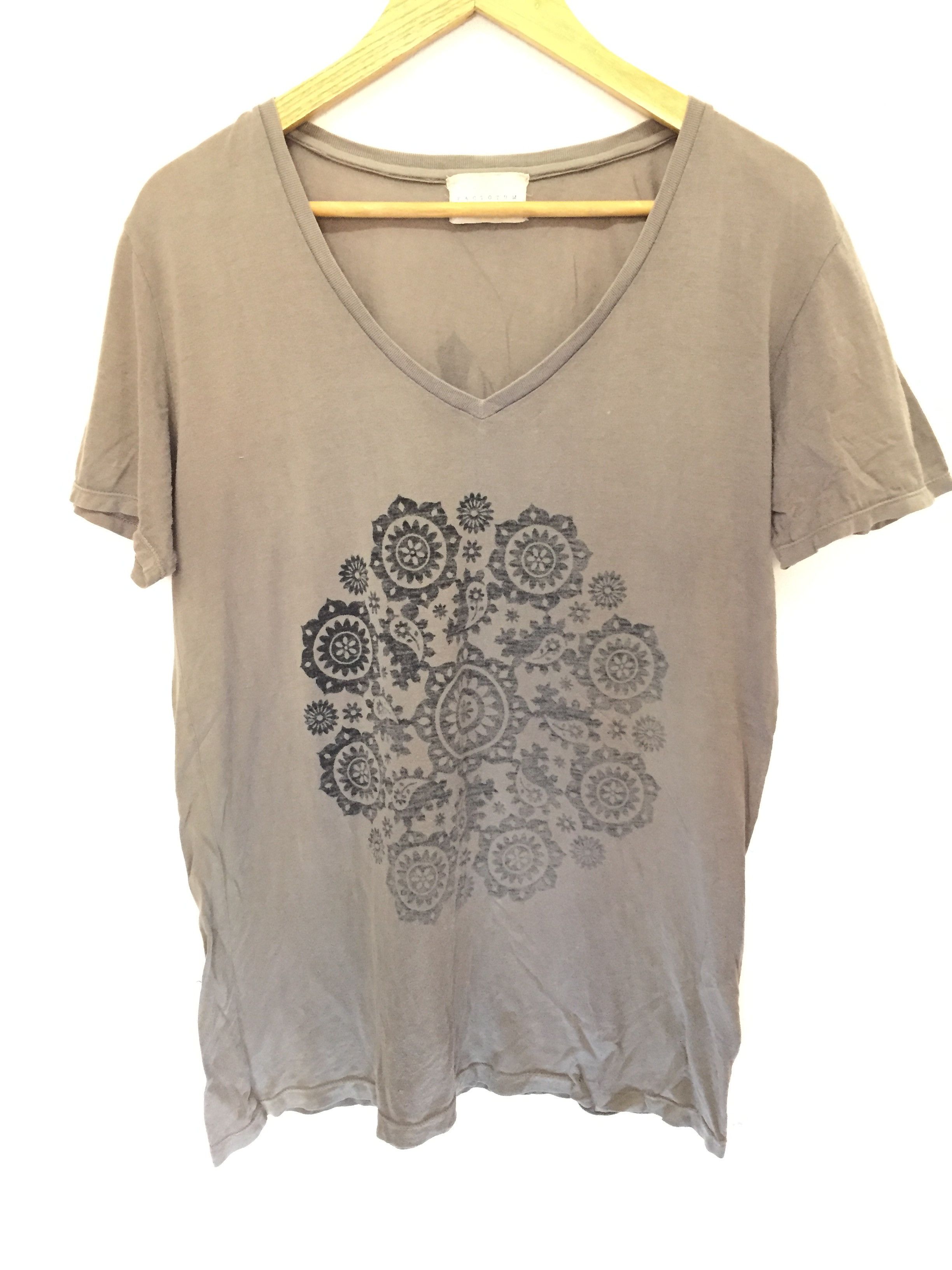 FACTOTUM Factotum paisley abstract war design tee Size US M / EU 48-50 / 2 - 2 Thumbnail