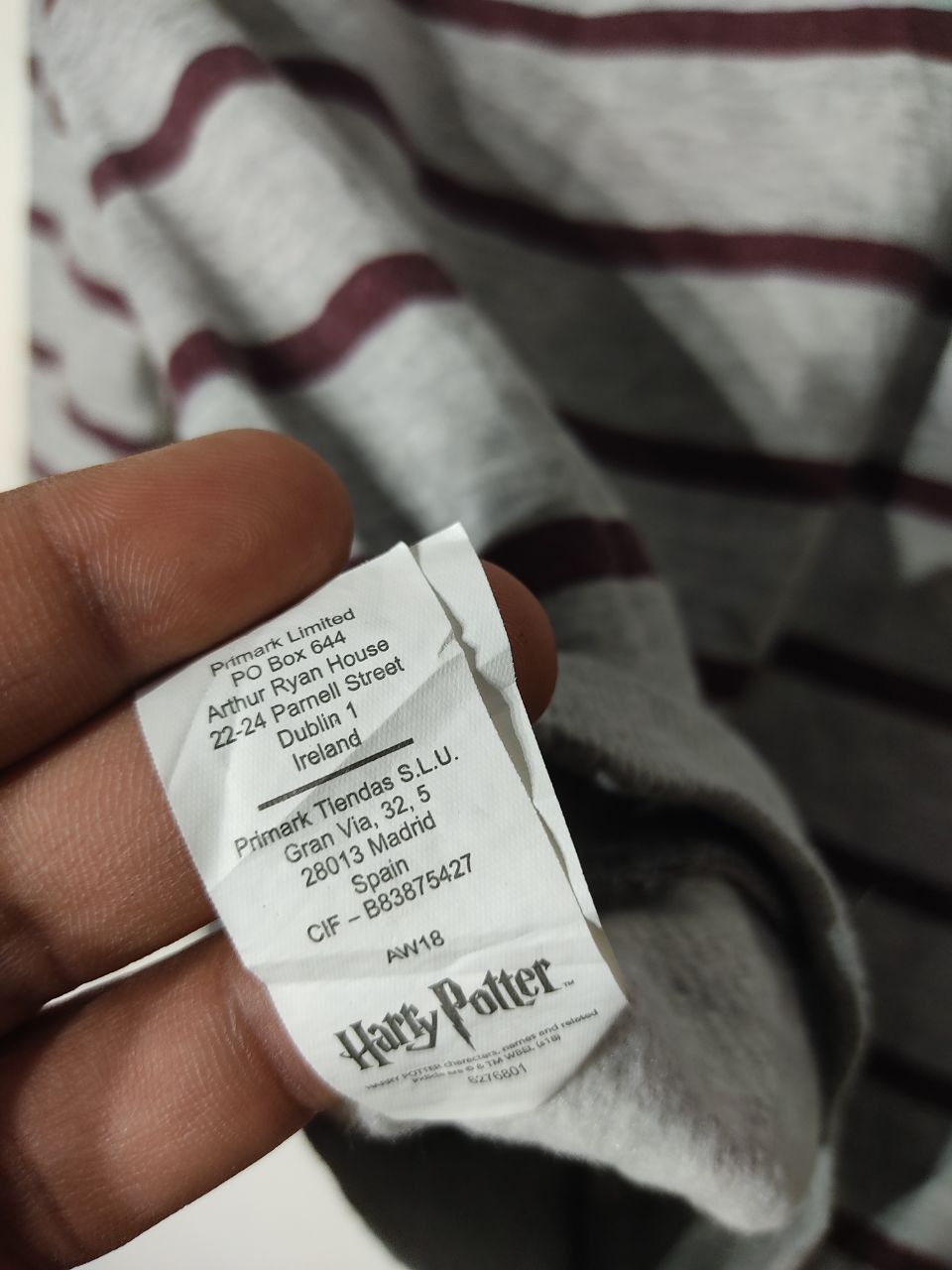 ICON Motorsports HARRY POTTER GRYFFIDOR STRIPE SWEATSHIRT Size US S / EU 44-46 / 1 - 6 Thumbnail
