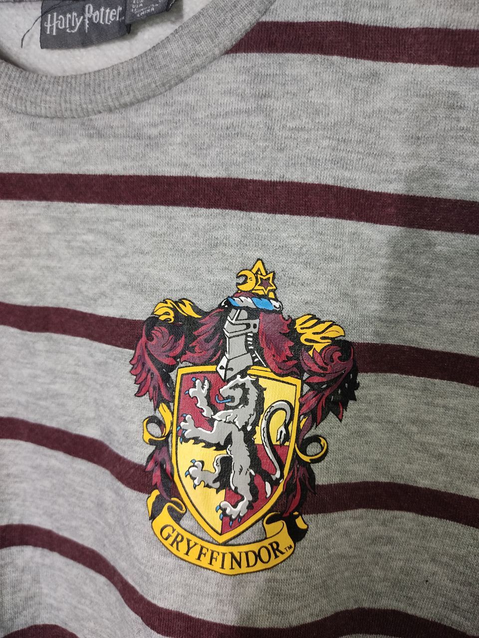 ICON Motorsports HARRY POTTER GRYFFIDOR STRIPE SWEATSHIRT Size US S / EU 44-46 / 1 - 4 Thumbnail