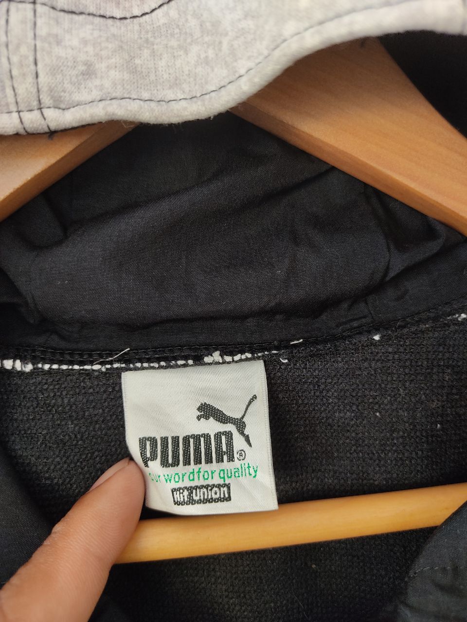 Japanese Brand × Puma × Vintage VINTAGE PUMA HYBRID HOODIE Size US M / EU 48-50 / 2 - 8 Thumbnail