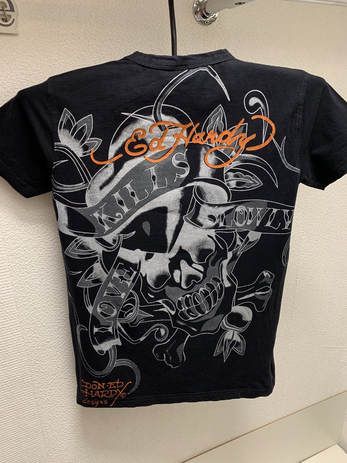 Ed Hardy Ed Hardy black t-shirt fullprint S sz Size US S / EU 44-46 / 1 - 6 Thumbnail
