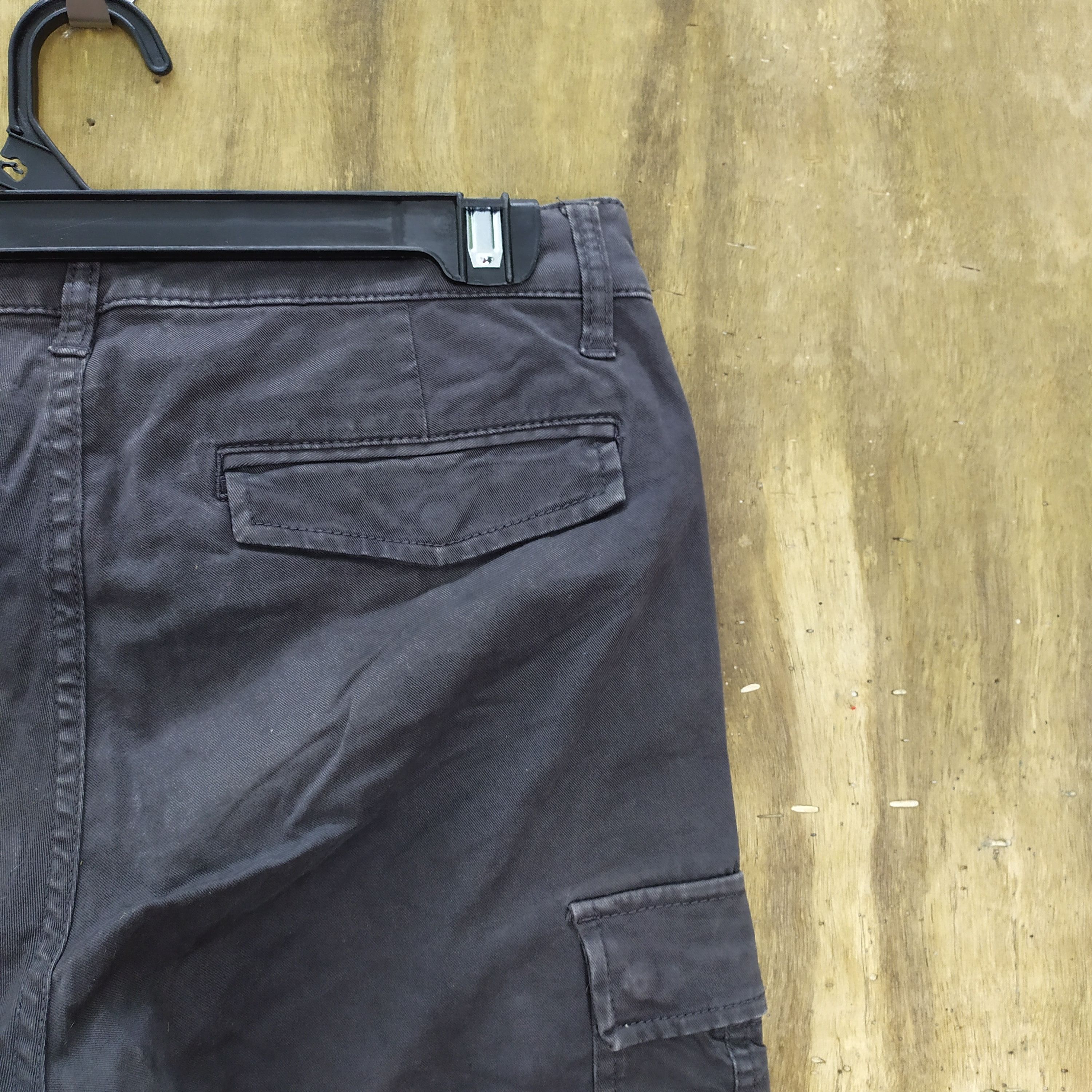 Japanese Brand JAPANESE BRAND SKINNY CARGO PANTS FADED BLACK Size US 28 / EU 44 - 7 Thumbnail
