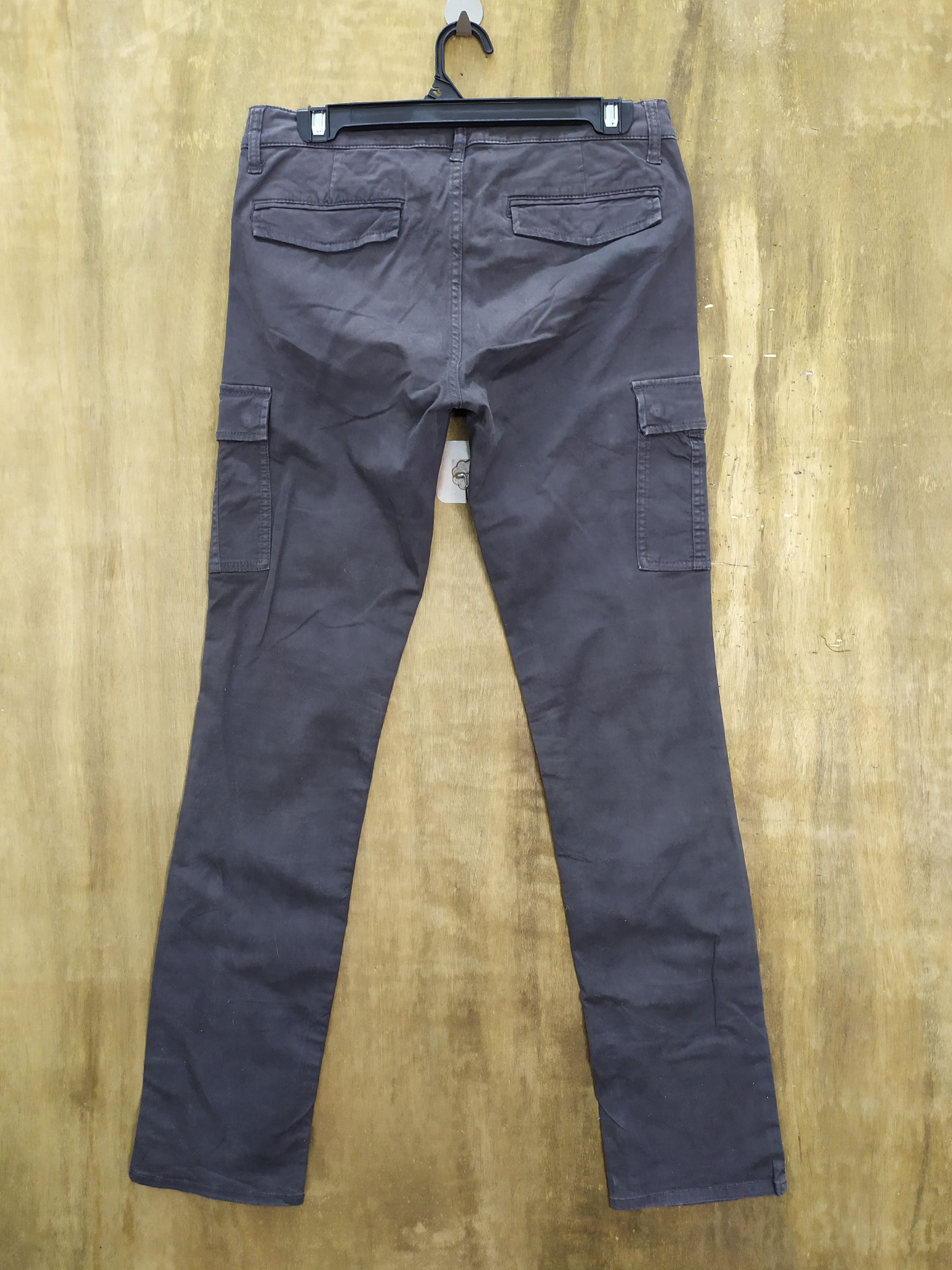 Japanese Brand JAPANESE BRAND SKINNY CARGO PANTS FADED BLACK Size US 28 / EU 44 - 5 Thumbnail
