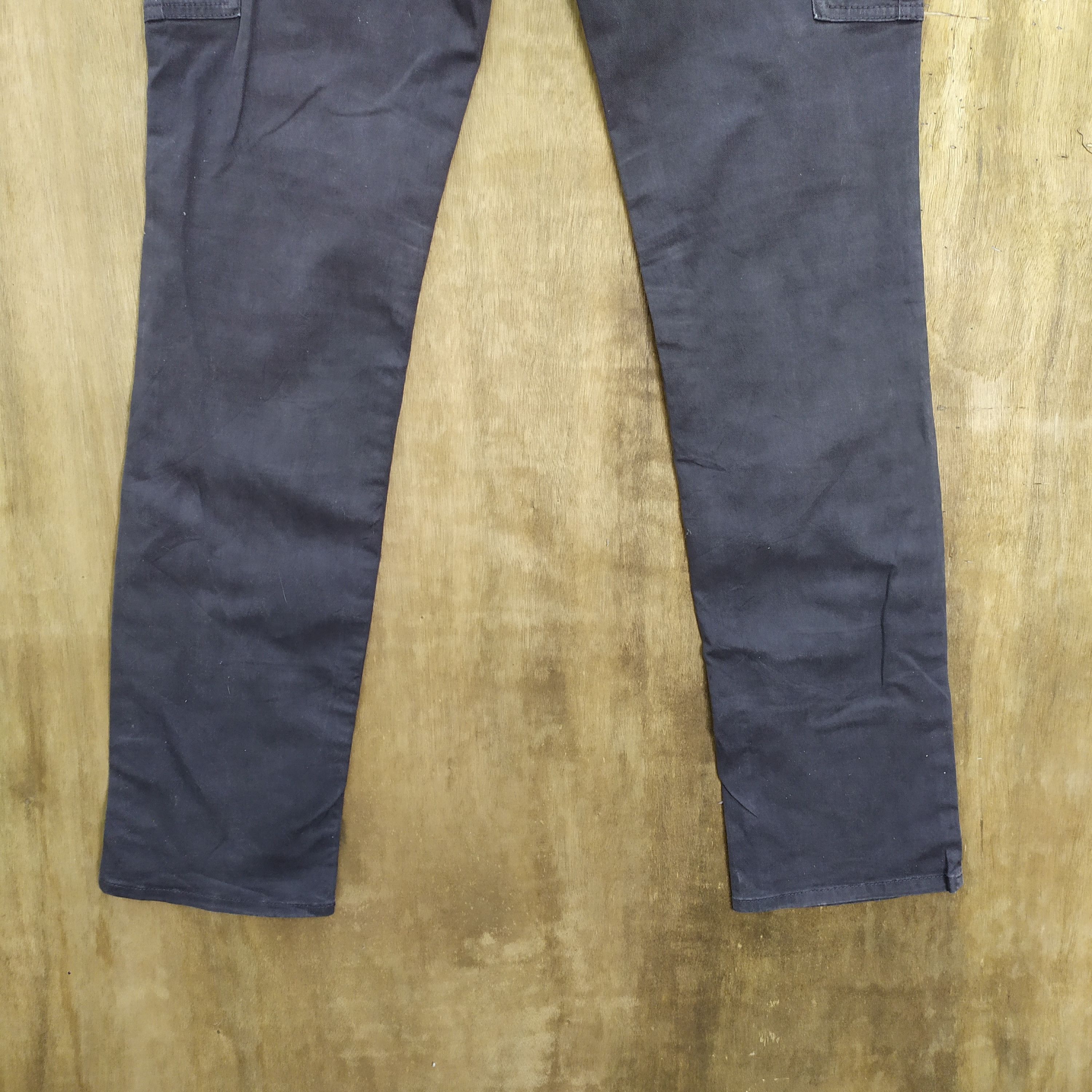 Japanese Brand JAPANESE BRAND SKINNY CARGO PANTS FADED BLACK Size US 28 / EU 44 - 9 Thumbnail