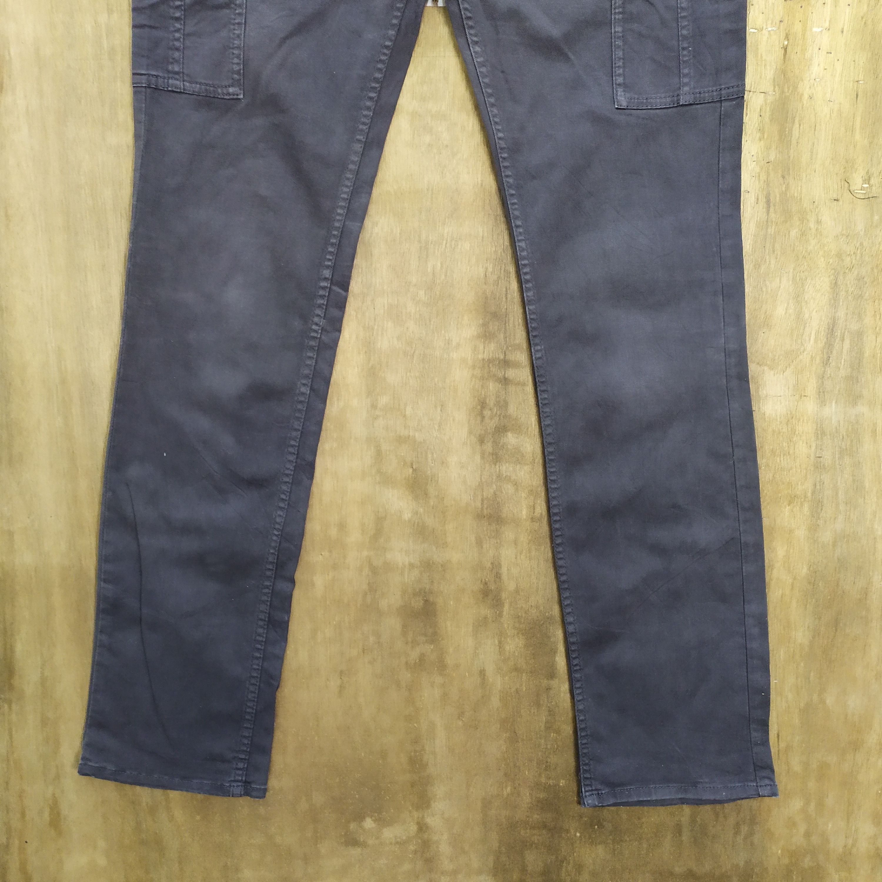 Japanese Brand JAPANESE BRAND SKINNY CARGO PANTS FADED BLACK Size US 28 / EU 44 - 4 Thumbnail