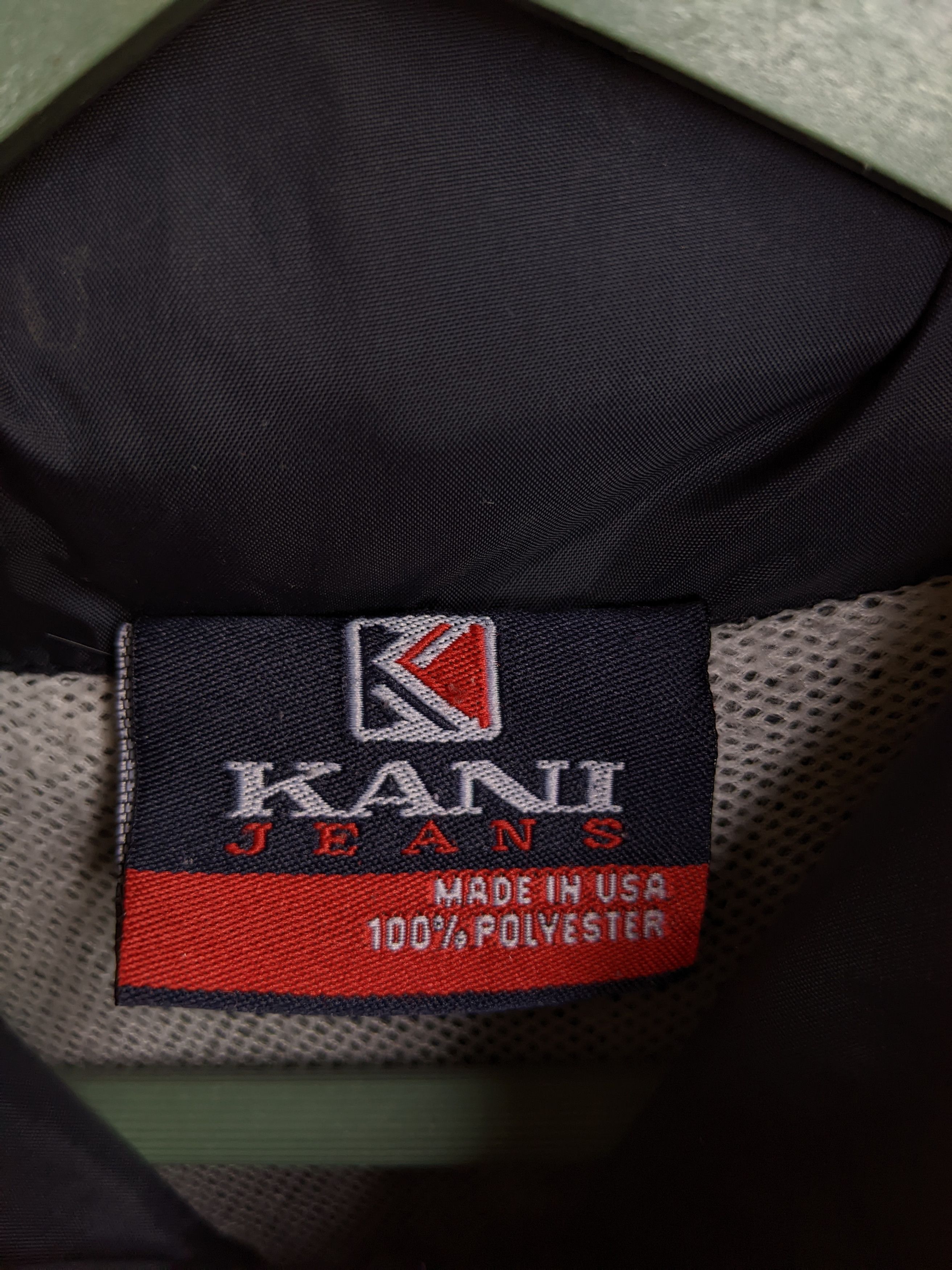 Karl Kani Vintage 90s Kani Jeans Windbreaker Jacket Size US L / EU 52-54 / 3 - 10 Thumbnail