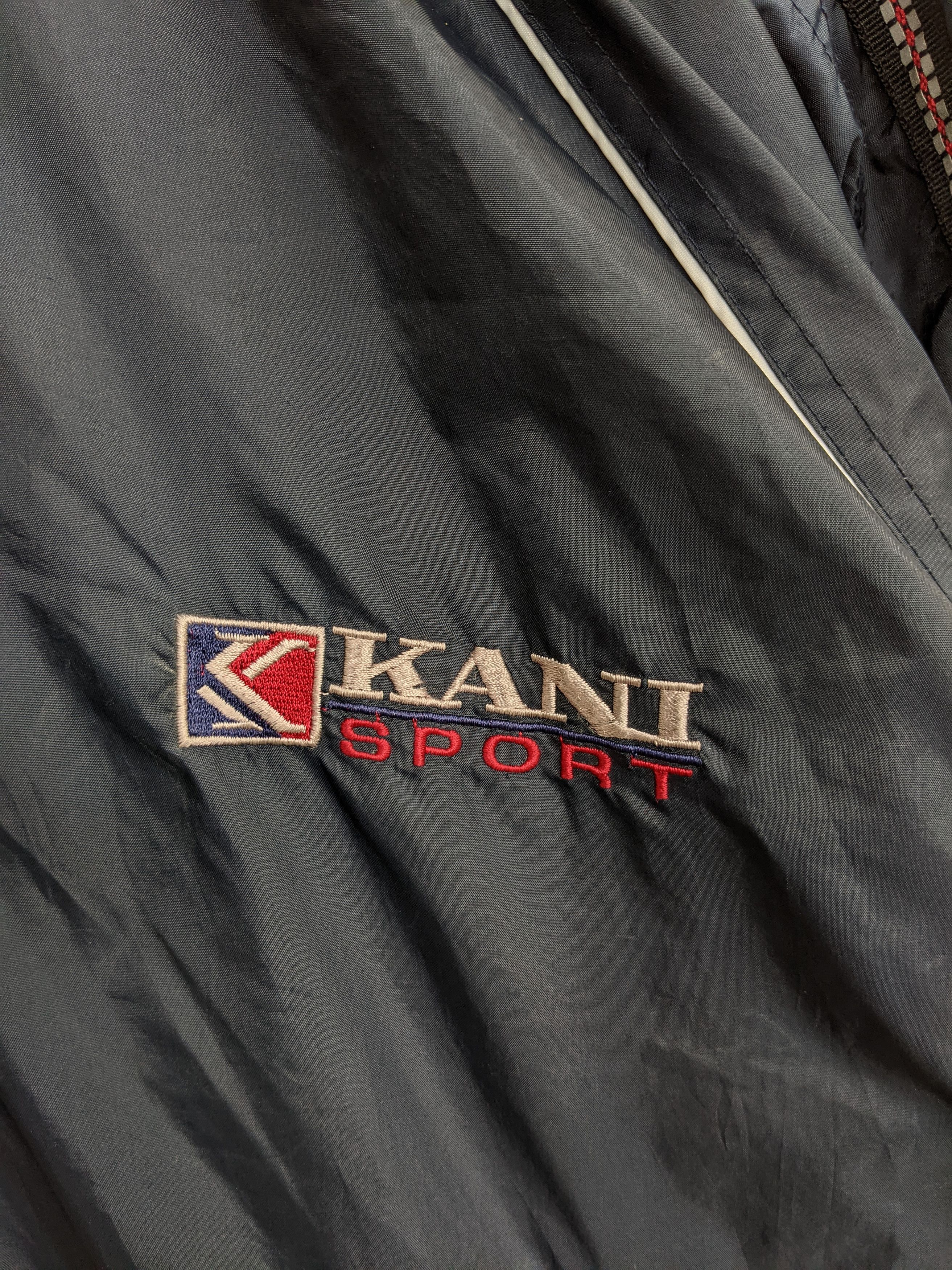 Karl Kani Vintage 90s Kani Jeans Windbreaker Jacket Size US L / EU 52-54 / 3 - 3 Thumbnail