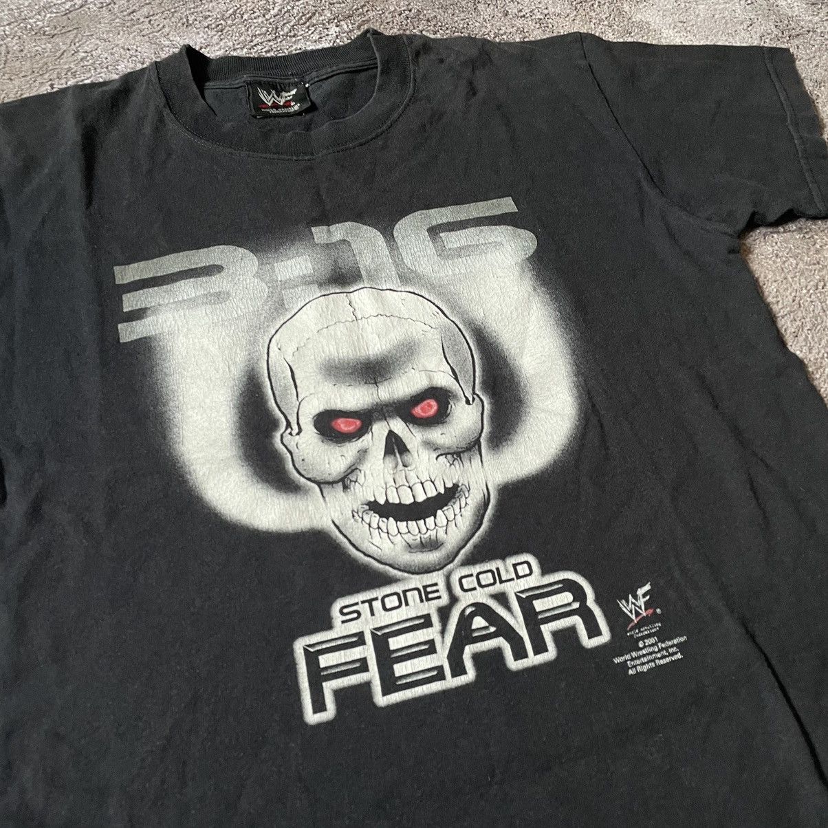 Vintage Vintage Y2K Sun Faded Graphic Tee Skeleton Face Grunge S Size US S / EU 44-46 / 1 - 6 Thumbnail