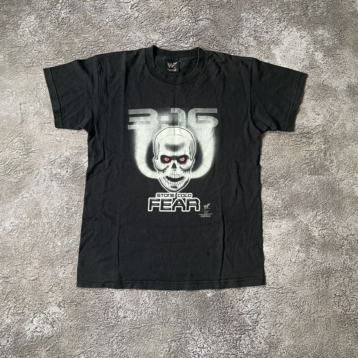 Vintage Vintage Y2K Sun Faded Graphic Tee Skeleton Face Grunge S Size US S / EU 44-46 / 1 - 2 Thumbnail