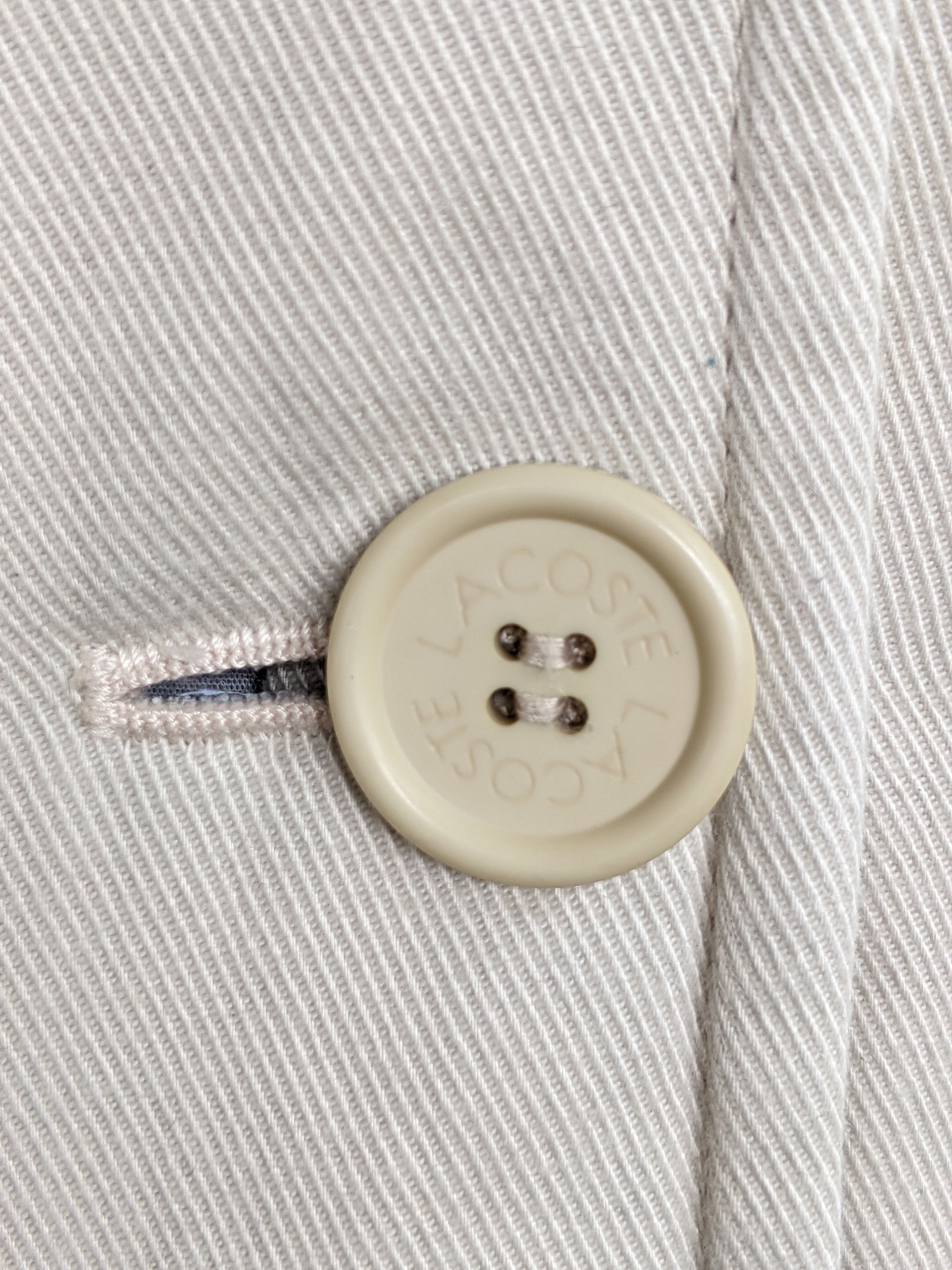 Designer Vintage Lacoste Button Jacket Size US M / EU 48-50 / 2 - 4 Thumbnail
