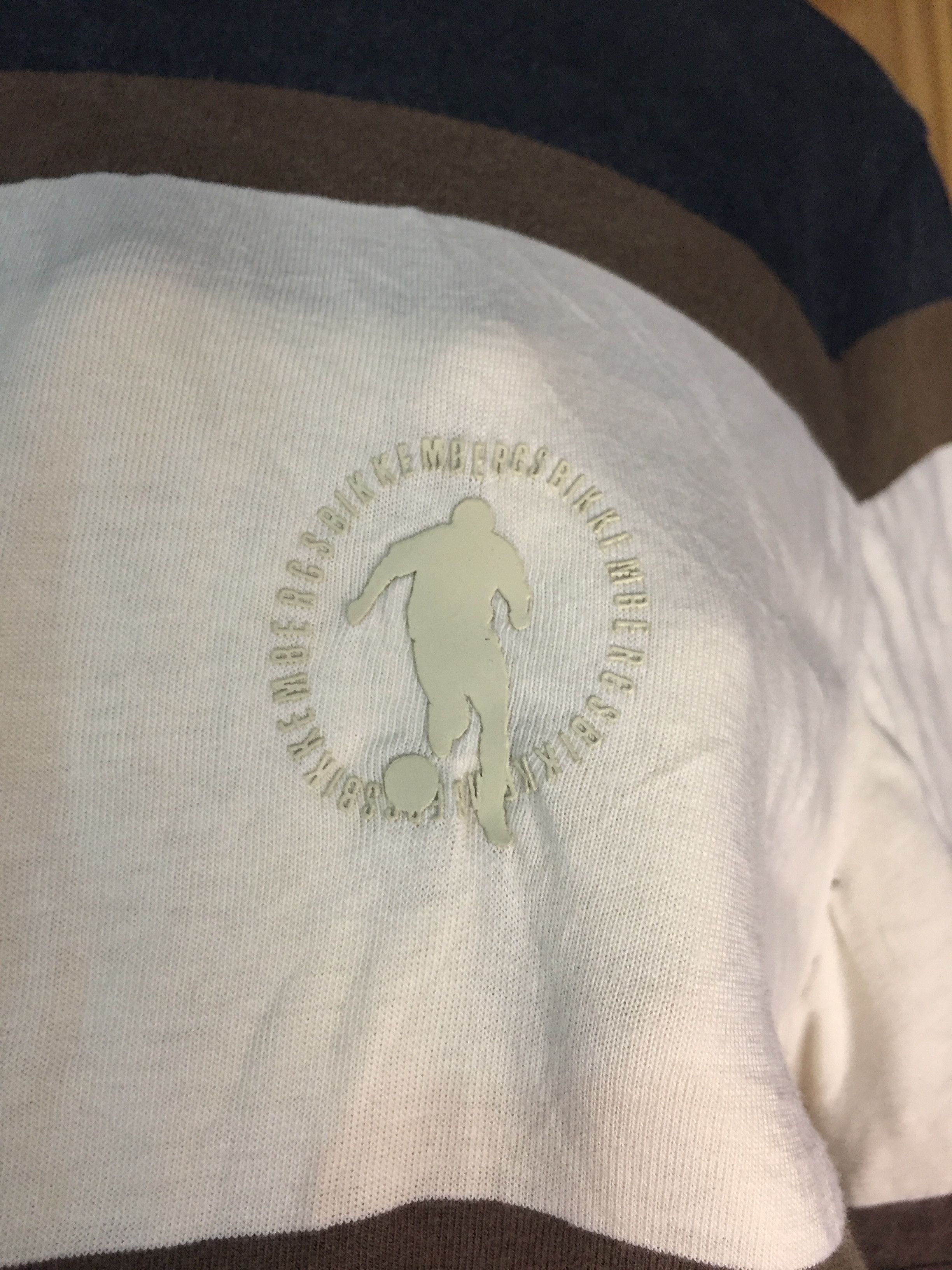 Dirk Bikkembergs 90's Dirk Bikkembergs raglan football tee Size US S / EU 44-46 / 1 - 4 Thumbnail