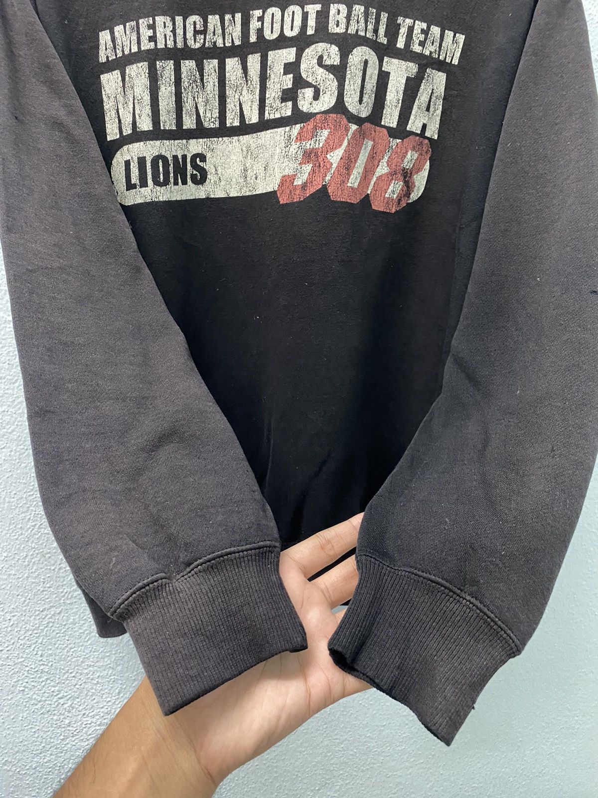 Vintage Vintage American Foot Ball Team Minnesota Lions Sweatshirt Size US M / EU 48-50 / 2 - 3 Thumbnail