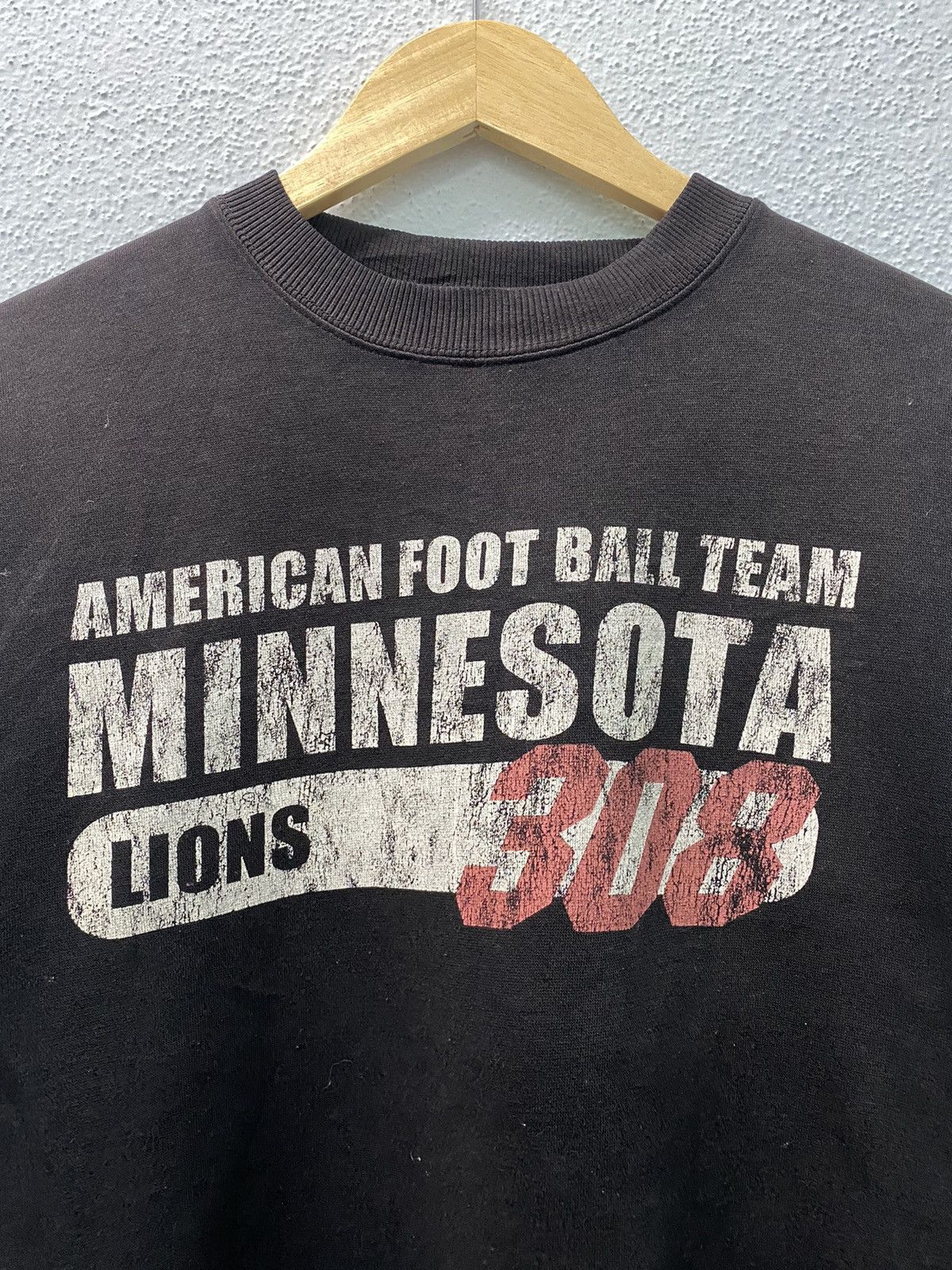 Vintage Vintage American Foot Ball Team Minnesota Lions Sweatshirt Size US M / EU 48-50 / 2 - 2 Thumbnail