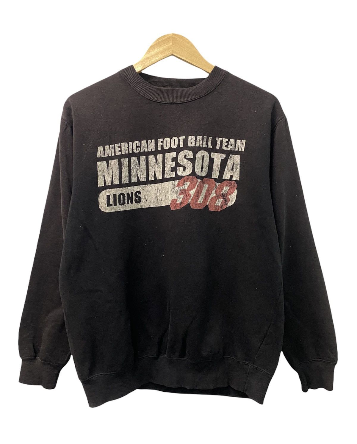Vintage Vintage American Foot Ball Team Minnesota Lions Sweatshirt Size US M / EU 48-50 / 2 - 1 Thumbnail