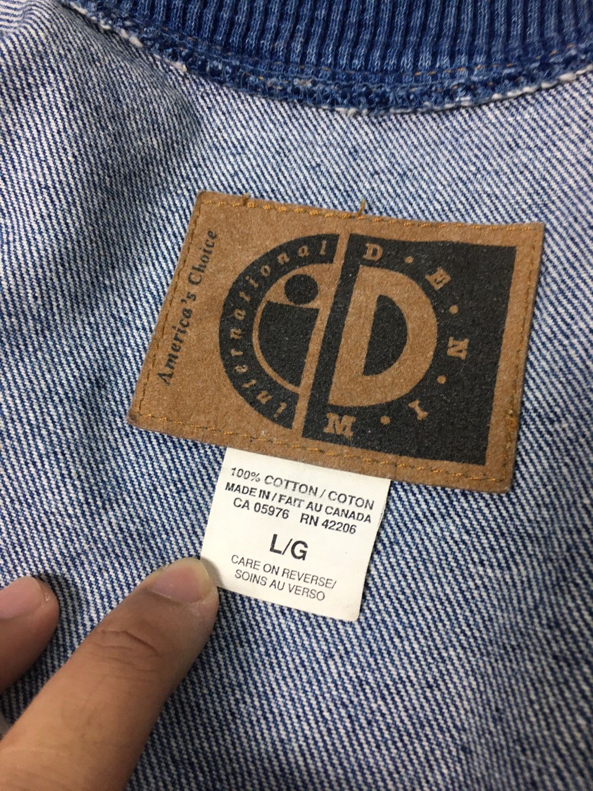 Vintage Vintage Orion Denim Jacket Made In Canada Size US L / EU 52-54 / 3 - 15 Thumbnail