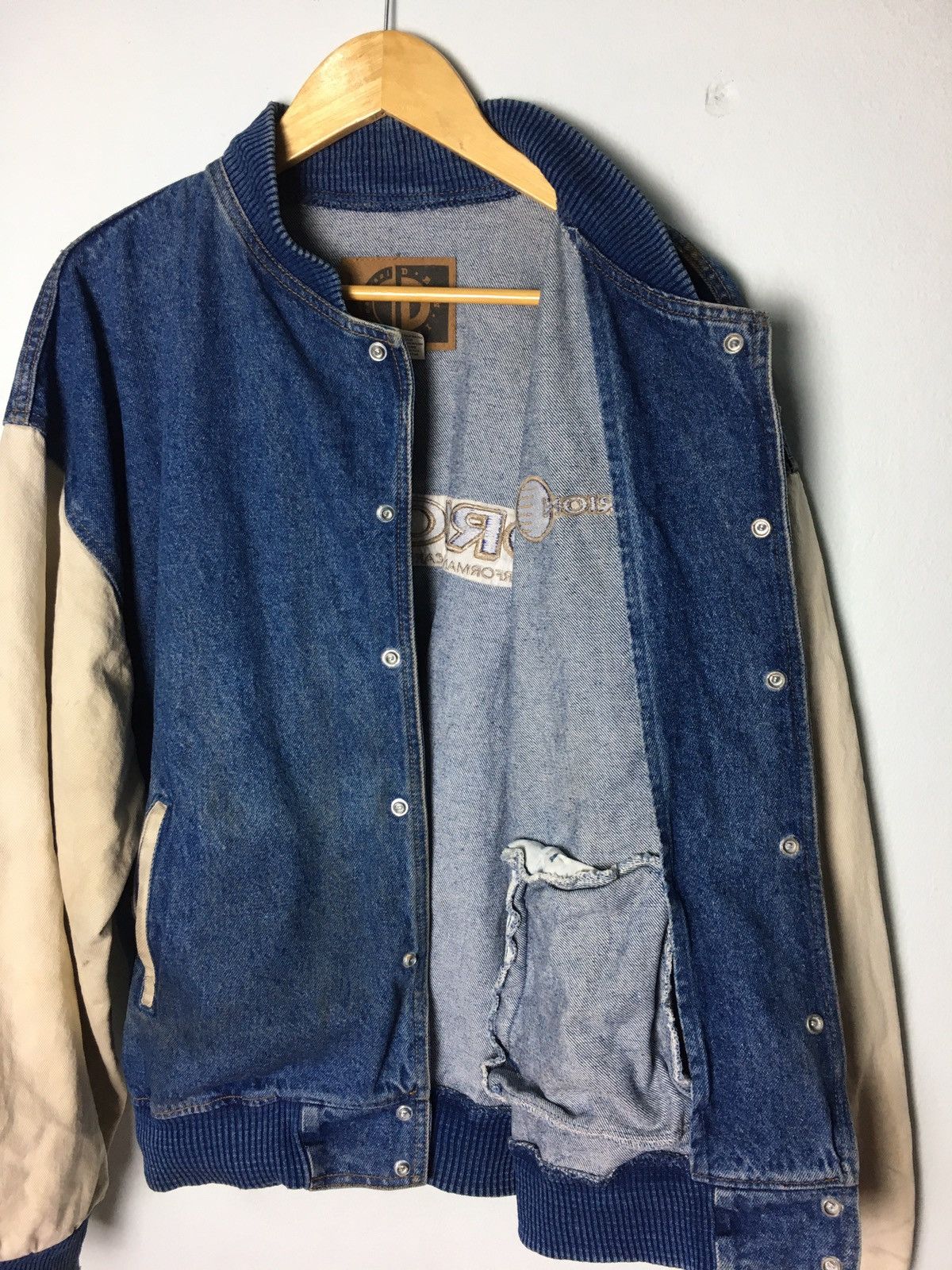 Vintage Vintage Orion Denim Jacket Made In Canada Size US L / EU 52-54 / 3 - 13 Thumbnail