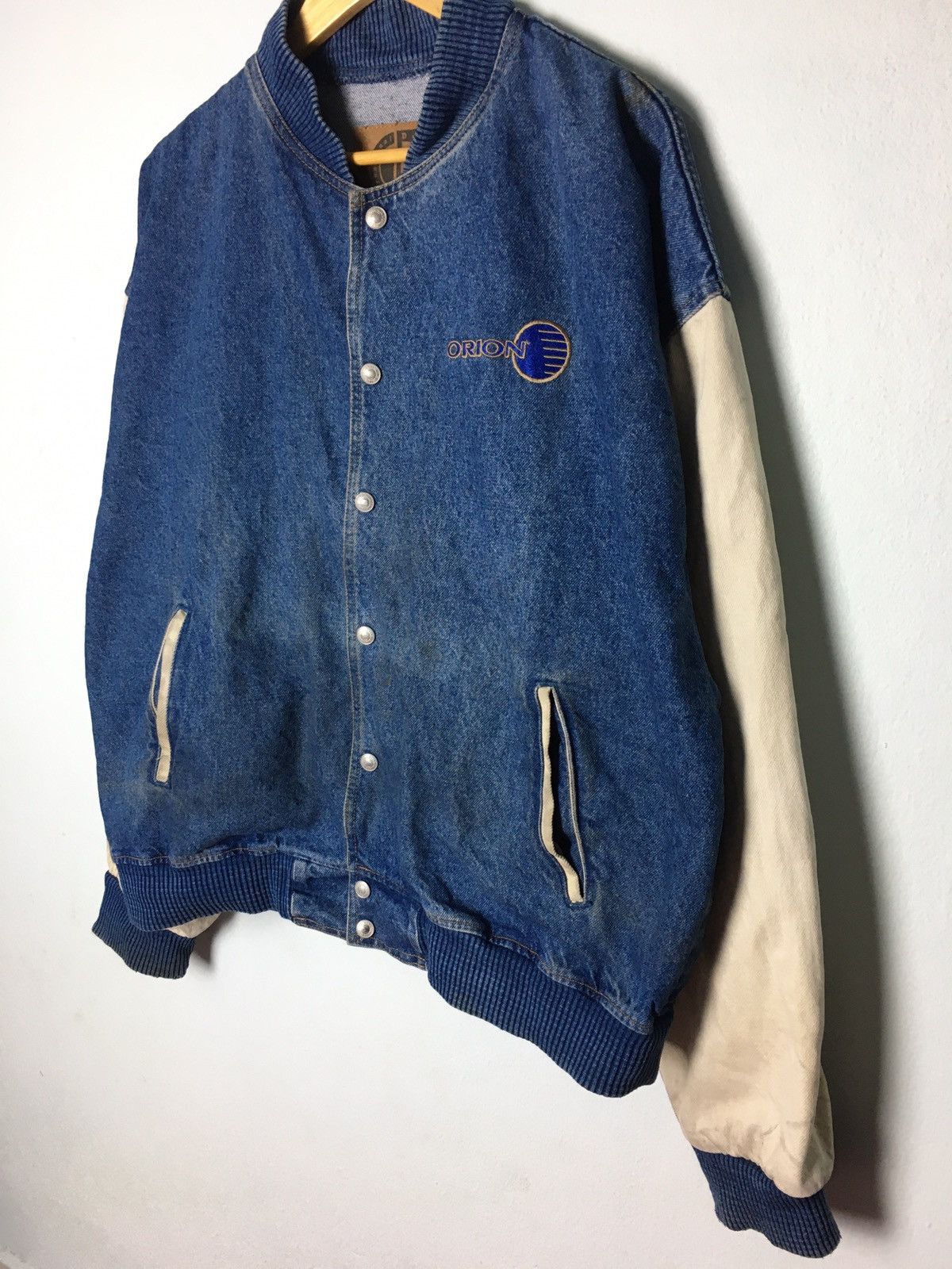 Vintage Vintage Orion Denim Jacket Made In Canada Size US L / EU 52-54 / 3 - 3 Thumbnail