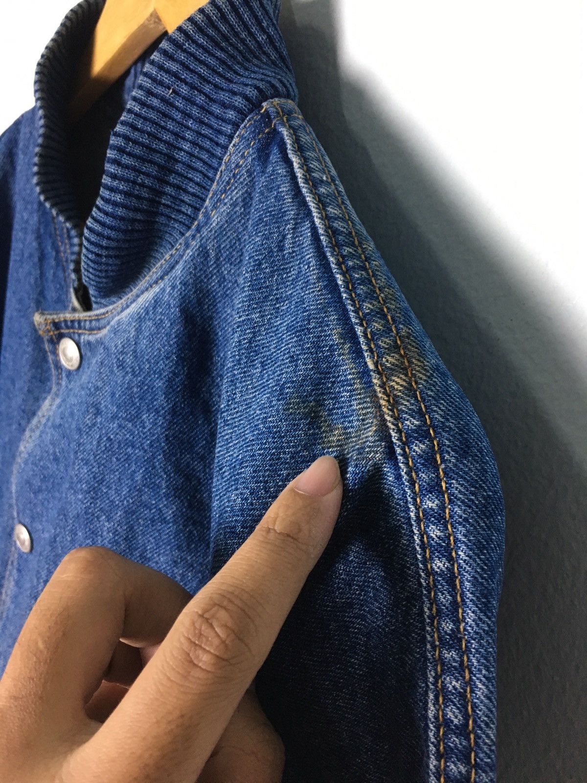 Vintage Vintage Orion Denim Jacket Made In Canada Size US L / EU 52-54 / 3 - 7 Thumbnail