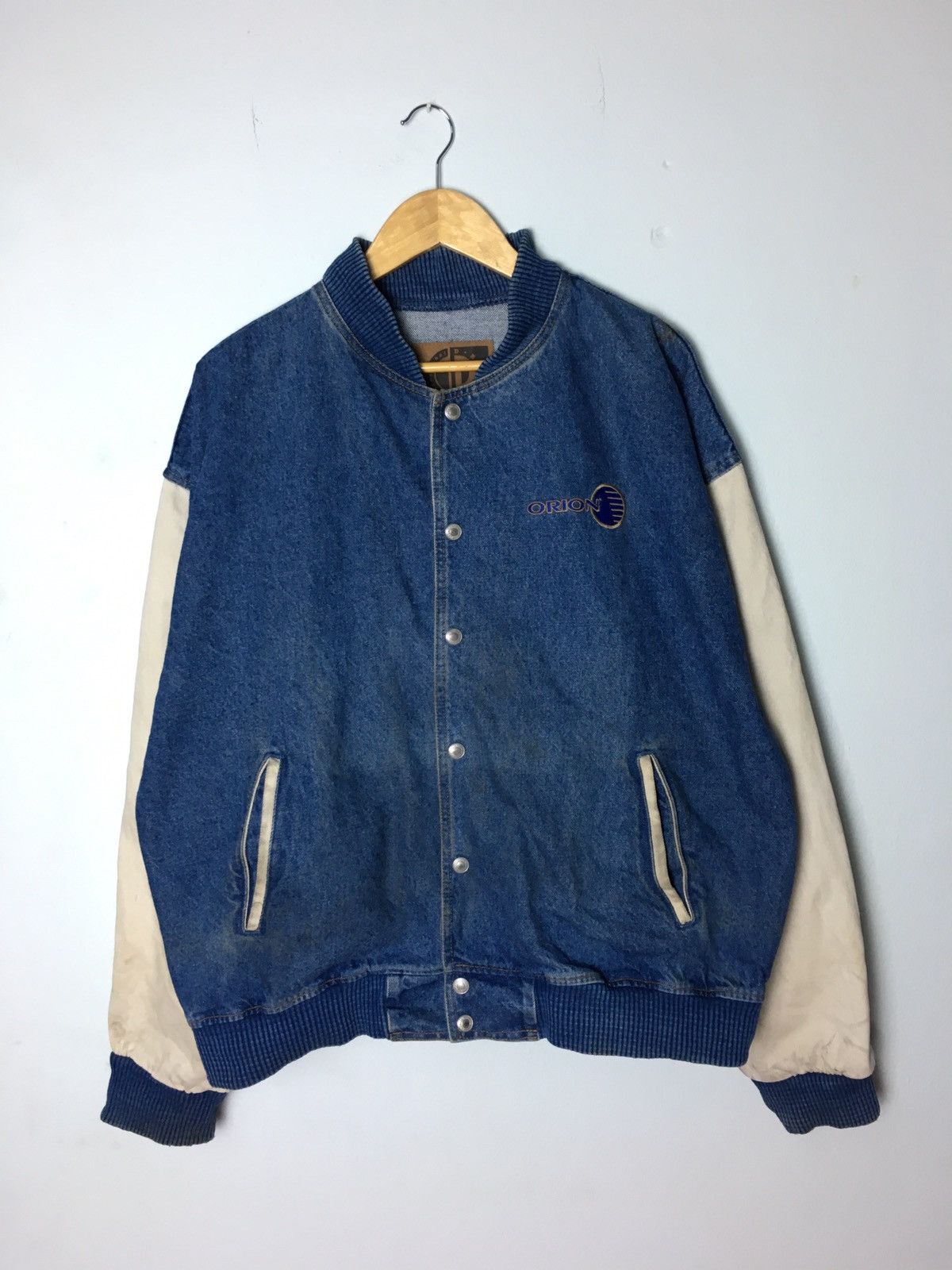 Vintage Vintage Orion Denim Jacket Made In Canada Size US L / EU 52-54 / 3 - 2 Thumbnail