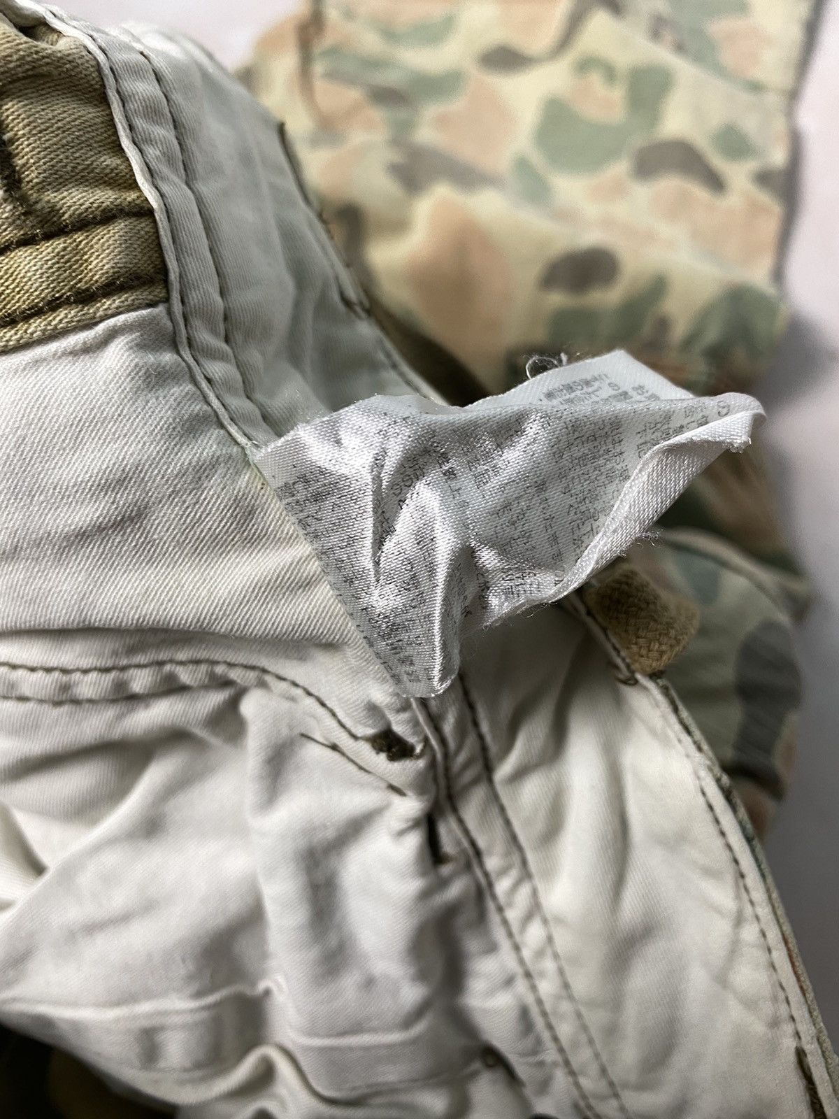 Japanese Brand × Vintage Vintage Camo Cargo Pant Tactical Pocket Size US 31 - 13 Thumbnail