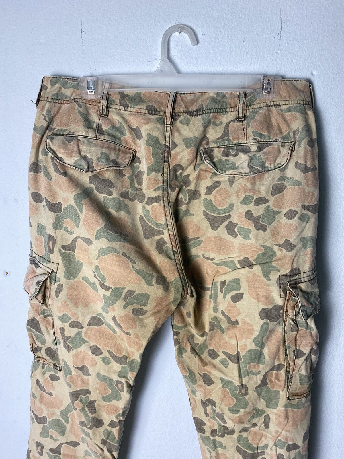 Japanese Brand × Vintage Vintage Camo Cargo Pant Tactical Pocket Size US 31 - 11 Thumbnail