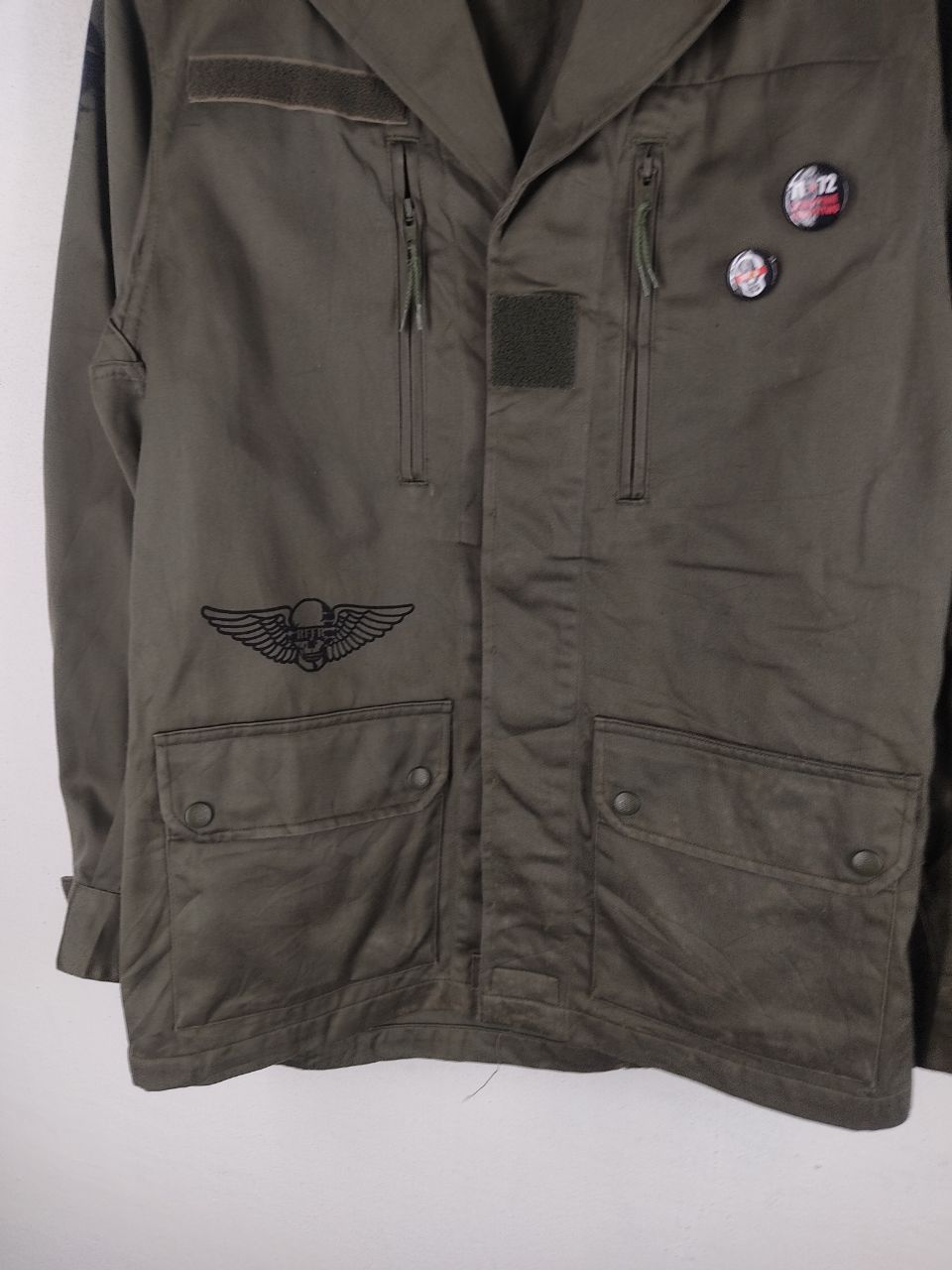 Vintage Vintage RFFR Socovet Military Jacket Size US L / EU 52-54 / 3 - 6 Thumbnail