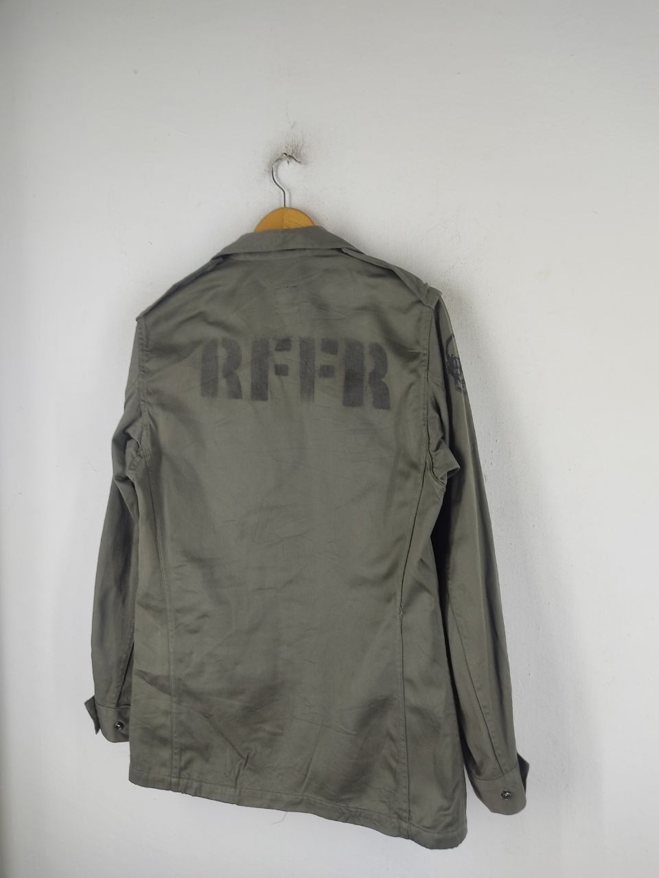 Vintage Vintage RFFR Socovet Military Jacket Size US L / EU 52-54 / 3 - 7 Thumbnail
