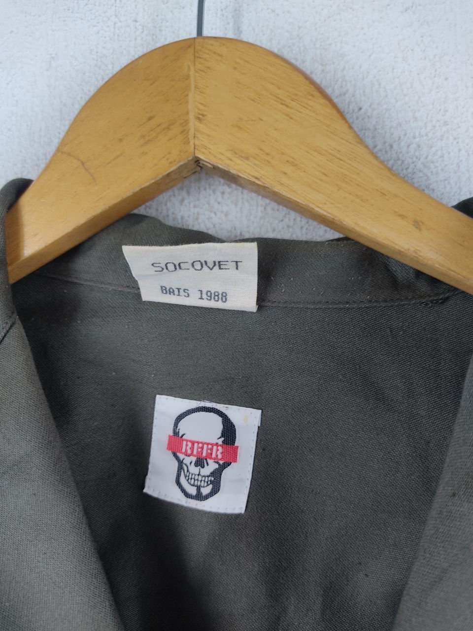 Vintage Vintage RFFR Socovet Military Jacket Size US L / EU 52-54 / 3 - 9 Thumbnail