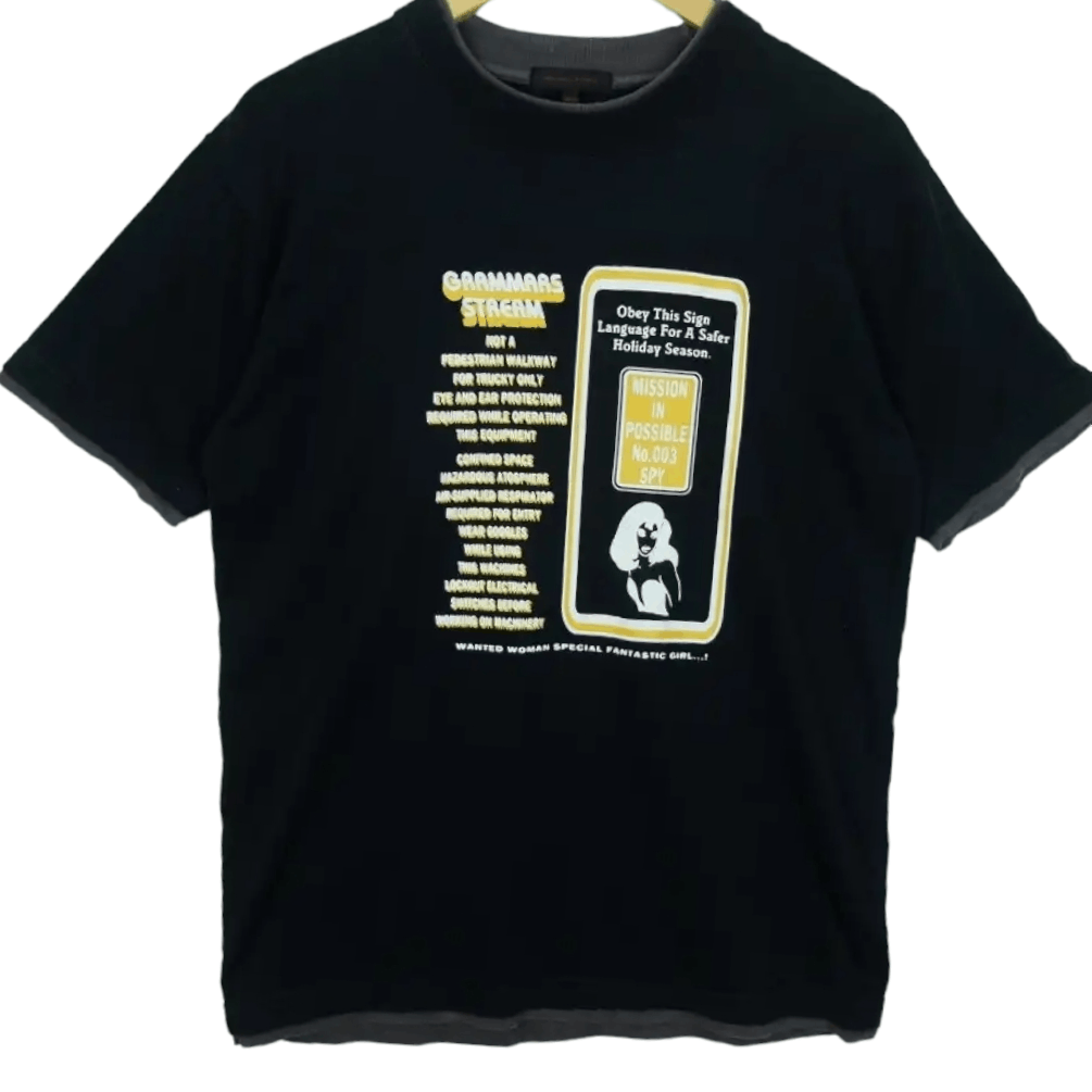 Japanese Brand PRIMAL POINT Japanese Graphic T Shirt Size US L / EU 52-54 / 3 - 2 Thumbnail