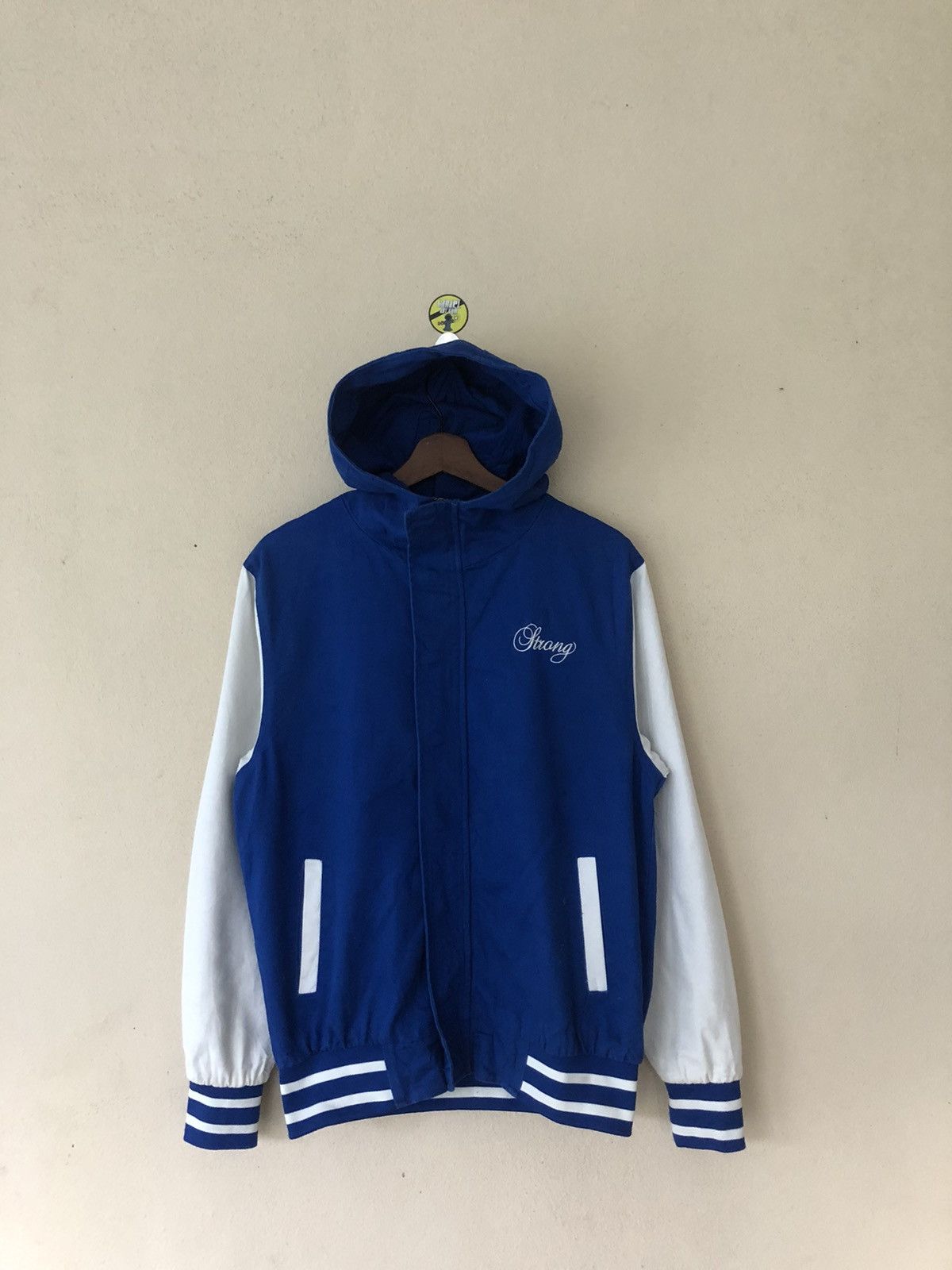 Japanese Brand MINO WASH OLD STADIUM JUMPER STYLE JACKET HOODED Size US L / EU 52-54 / 3 - 1 Thumbnail