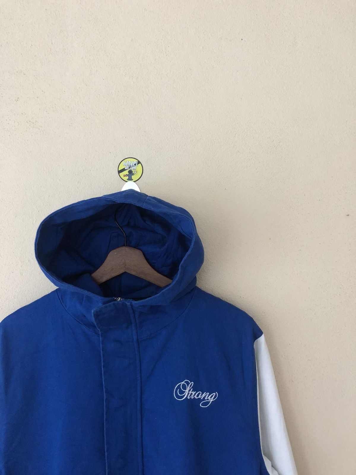 Japanese Brand MINO WASH OLD STADIUM JUMPER STYLE JACKET HOODED Size US L / EU 52-54 / 3 - 3 Thumbnail