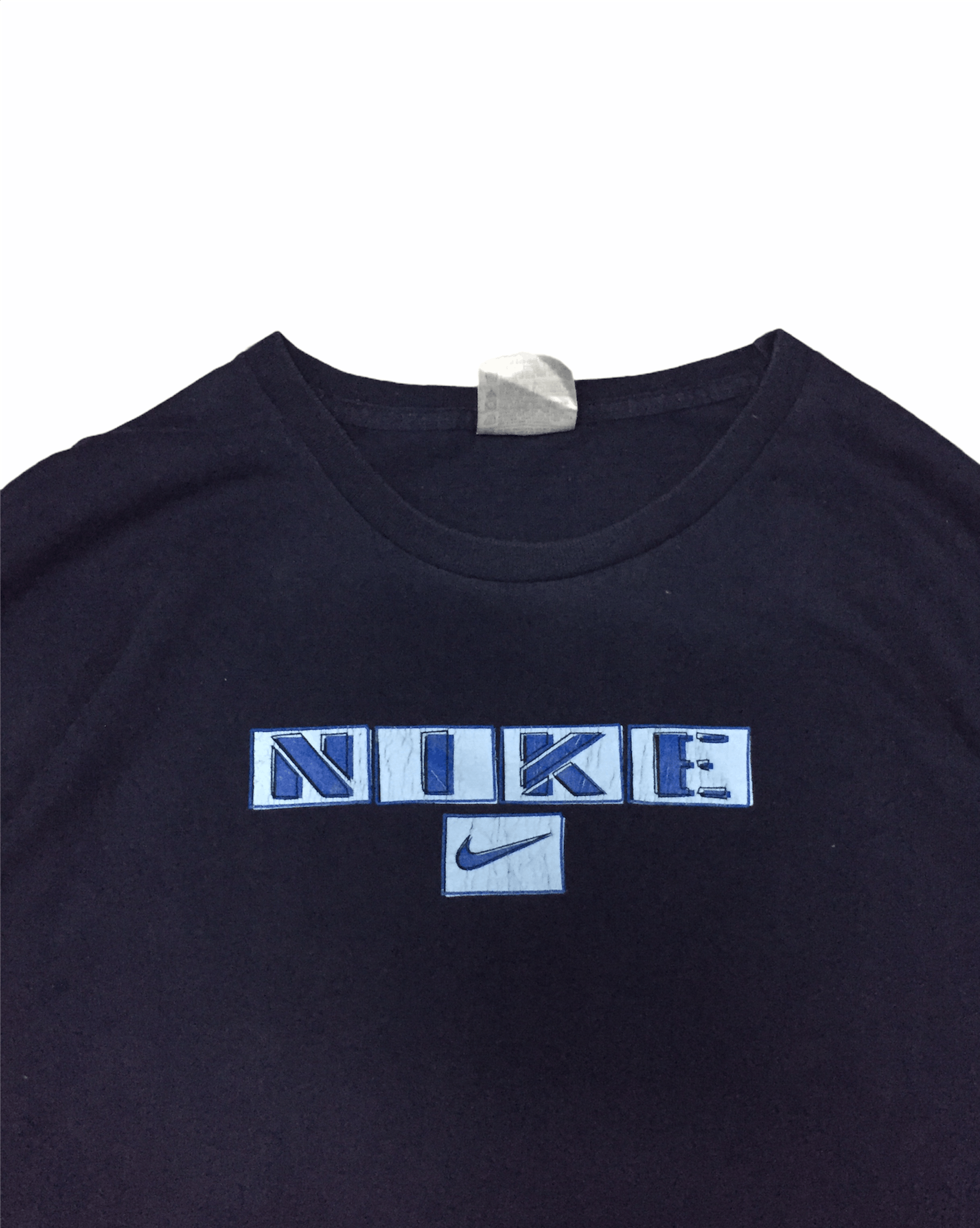 Nike Vtg Nike Bog Logo Center LS | Grailed