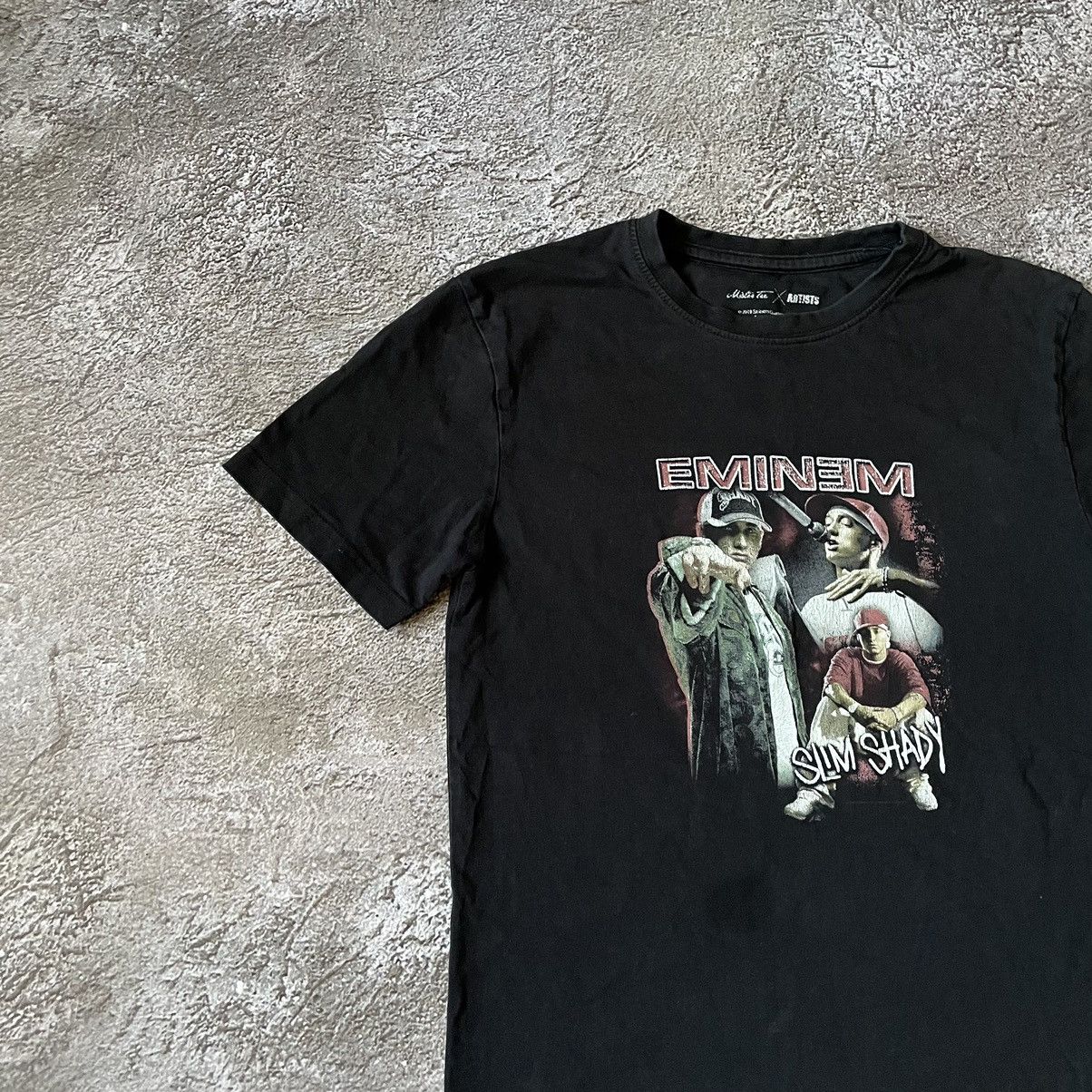 Vintage Vintage Y2K Eminem Concert Graphic Tee Black Faded Skate S Size US S / EU 44-46 / 1 - 4 Thumbnail