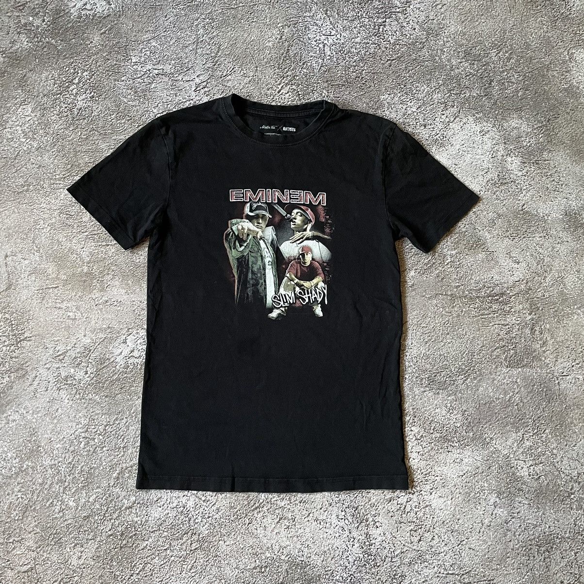 Vintage Vintage Y2K Eminem Concert Graphic Tee Black Faded Skate S Size US S / EU 44-46 / 1 - 2 Thumbnail