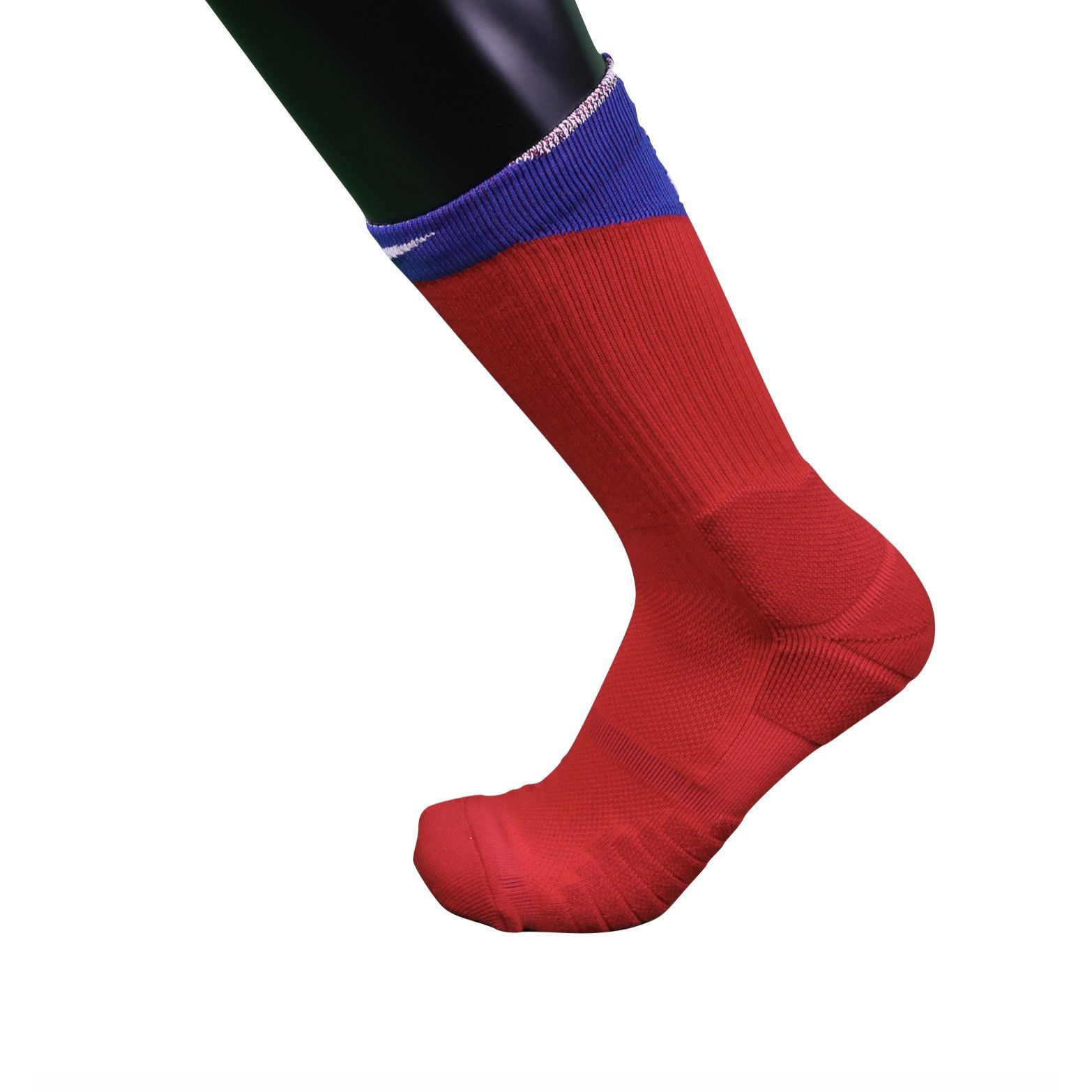 Nike New Nike Team Issued Detroit Pistons Basketball Socks Red Size ONE SIZE - 4 Thumbnail