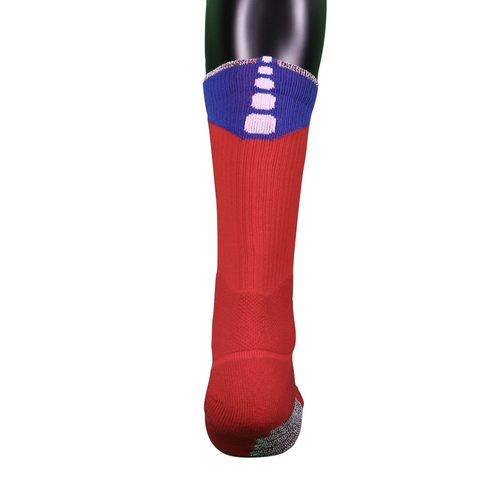 Nike New Nike Team Issued Detroit Pistons Basketball Socks Red Size ONE SIZE - 5 Thumbnail