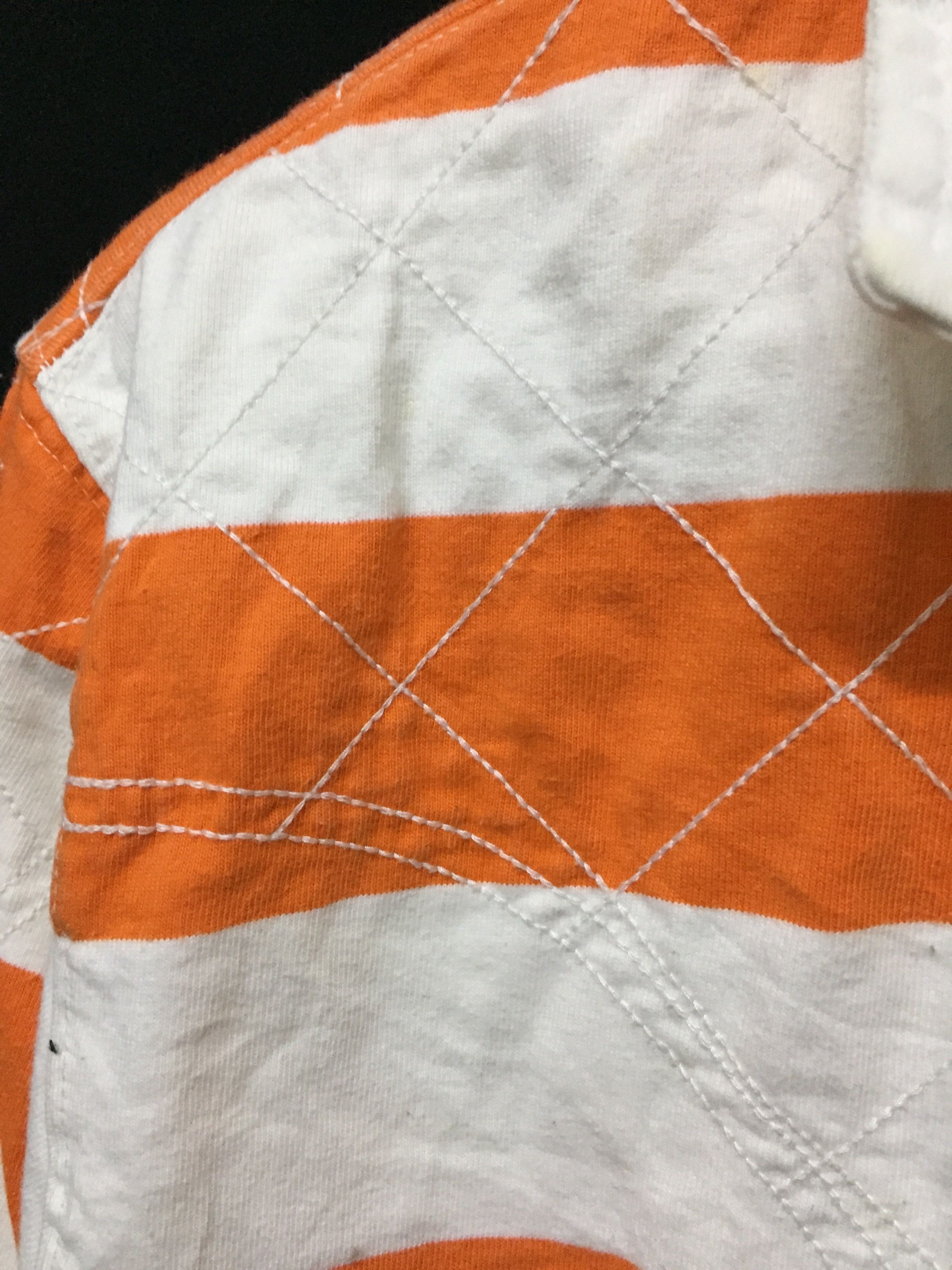 Polo Ralph Lauren × RRL Ralph Lauren × Ralph Lauren Vtg Polo Ralph Lauren Border rugby stripe shirt Size US S / EU 44-46 / 1 - 7 Thumbnail