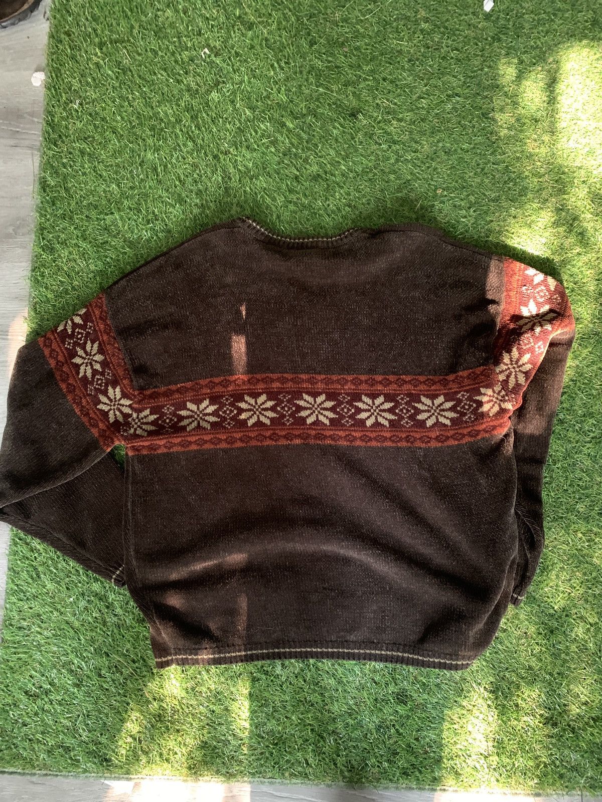 Vintage Vintage 90s knit crewneck Size US L / EU 52-54 / 3 - 3 Thumbnail