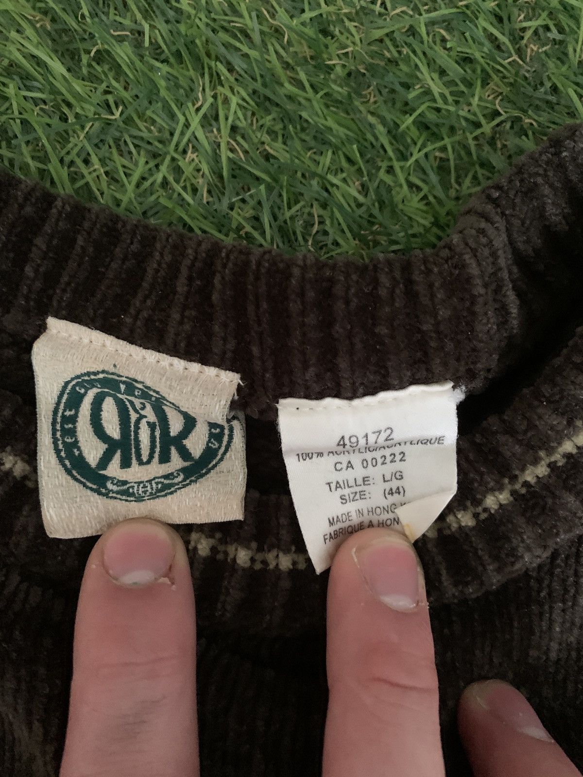 Vintage Vintage 90s knit crewneck Size US L / EU 52-54 / 3 - 2 Thumbnail