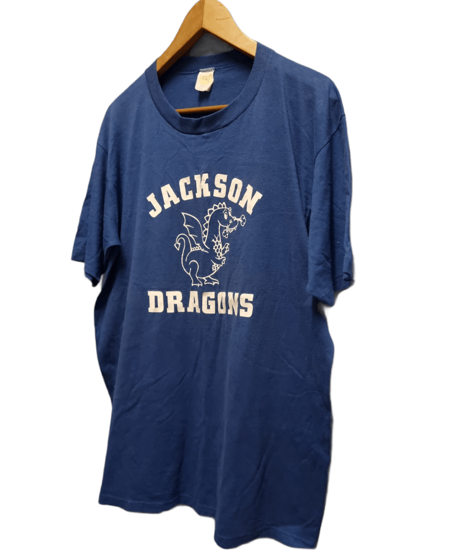 Velva Sheen 💥Nice Tees💥 Jackson Dragons Vintage Shirt x Made In Usa Size US XL / EU 56 / 4 - 2 Thumbnail
