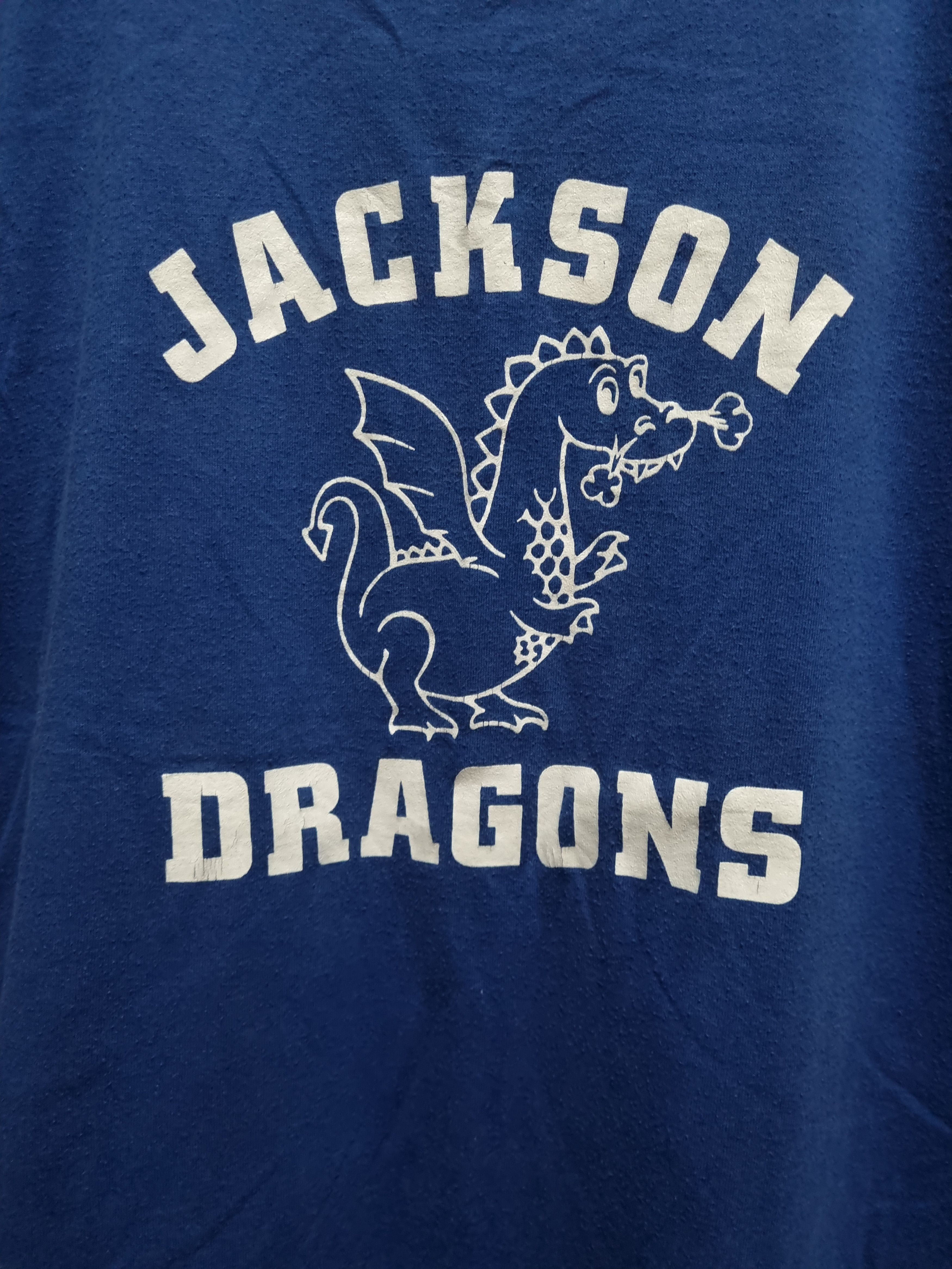 Velva Sheen 💥Nice Tees💥 Jackson Dragons Vintage Shirt x Made In Usa Size US XL / EU 56 / 4 - 5 Thumbnail
