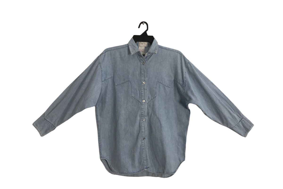Japanese Brand × Vintage Vintage Motto Snap Button Western Jeans design Size US L / EU 52-54 / 3 - 1 Thumbnail
