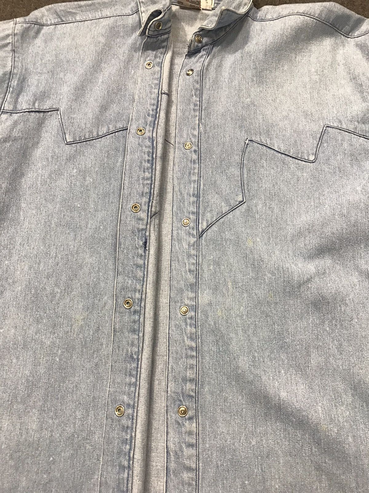 Japanese Brand × Vintage Vintage Motto Snap Button Western Jeans design Size US L / EU 52-54 / 3 - 6 Thumbnail